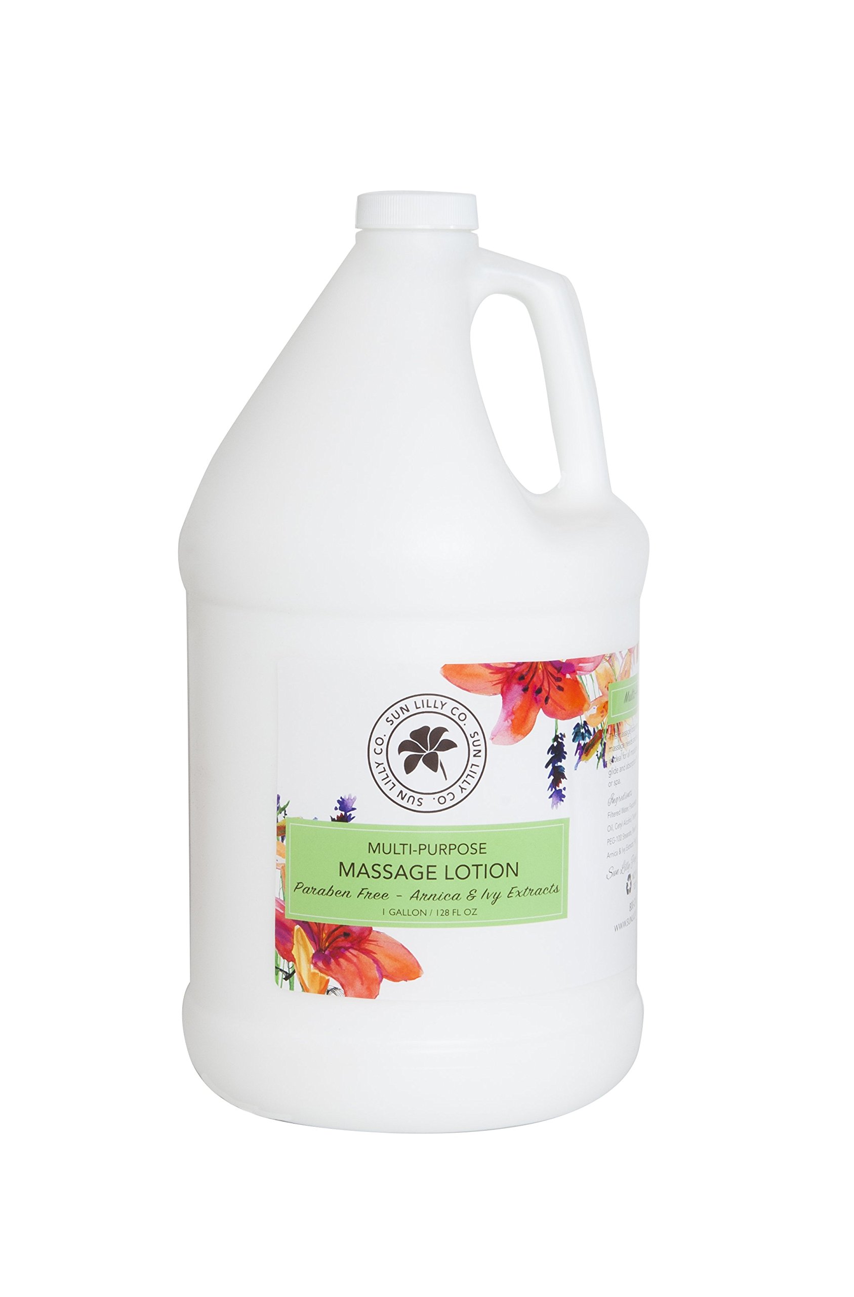 Premium Massage Lotion - 1 Gallon Bulk Size for Professional & Home Use - Relaxing & Hydrating Body Lotion for Spa, Massage Therapy & Self-Care