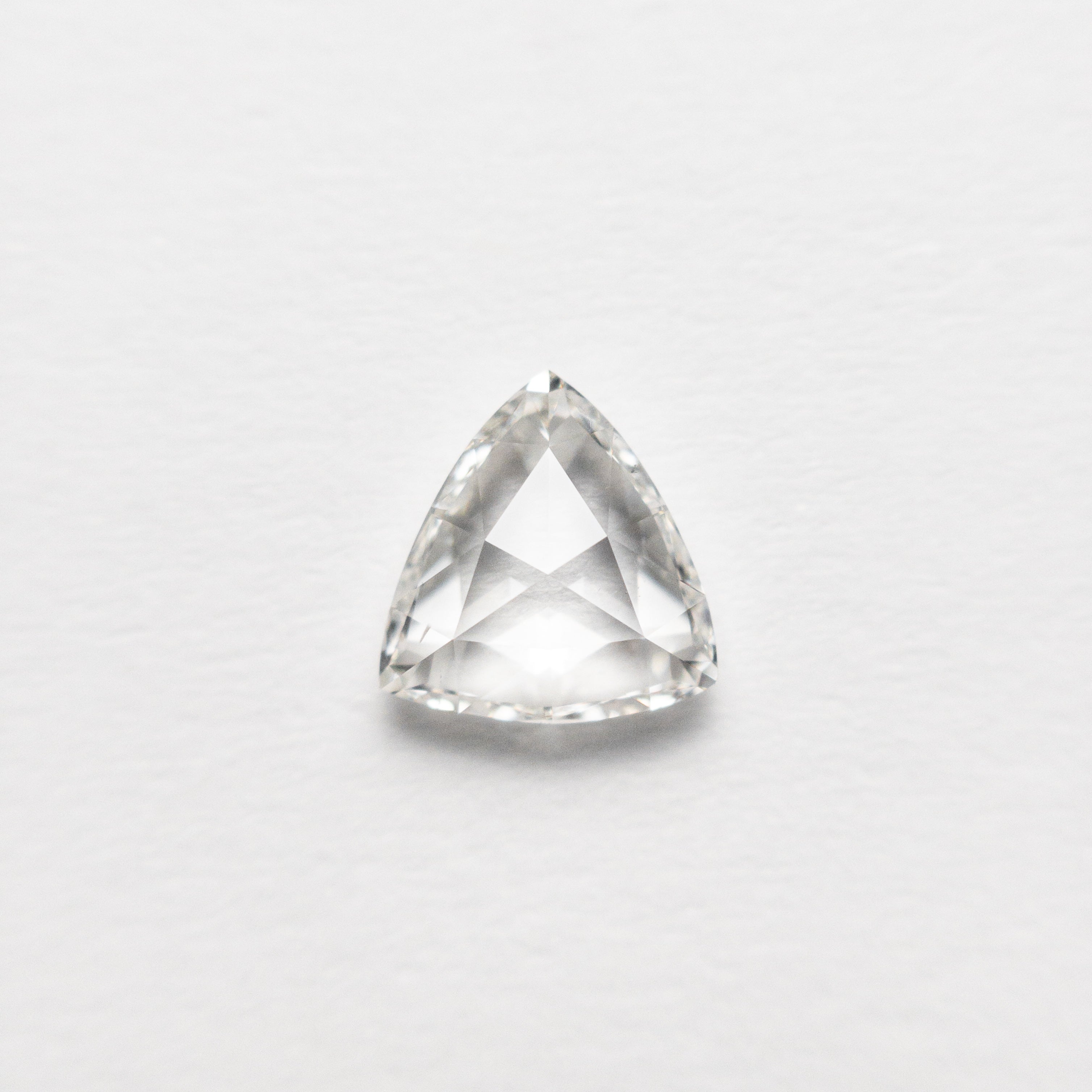 0.71ct Natural Rose Cut Trillion Diamond (6.26x5.98x2.45mm) SI1 Clarity H Color - Perfect for Engagement Rings & Fine Jewelry Making