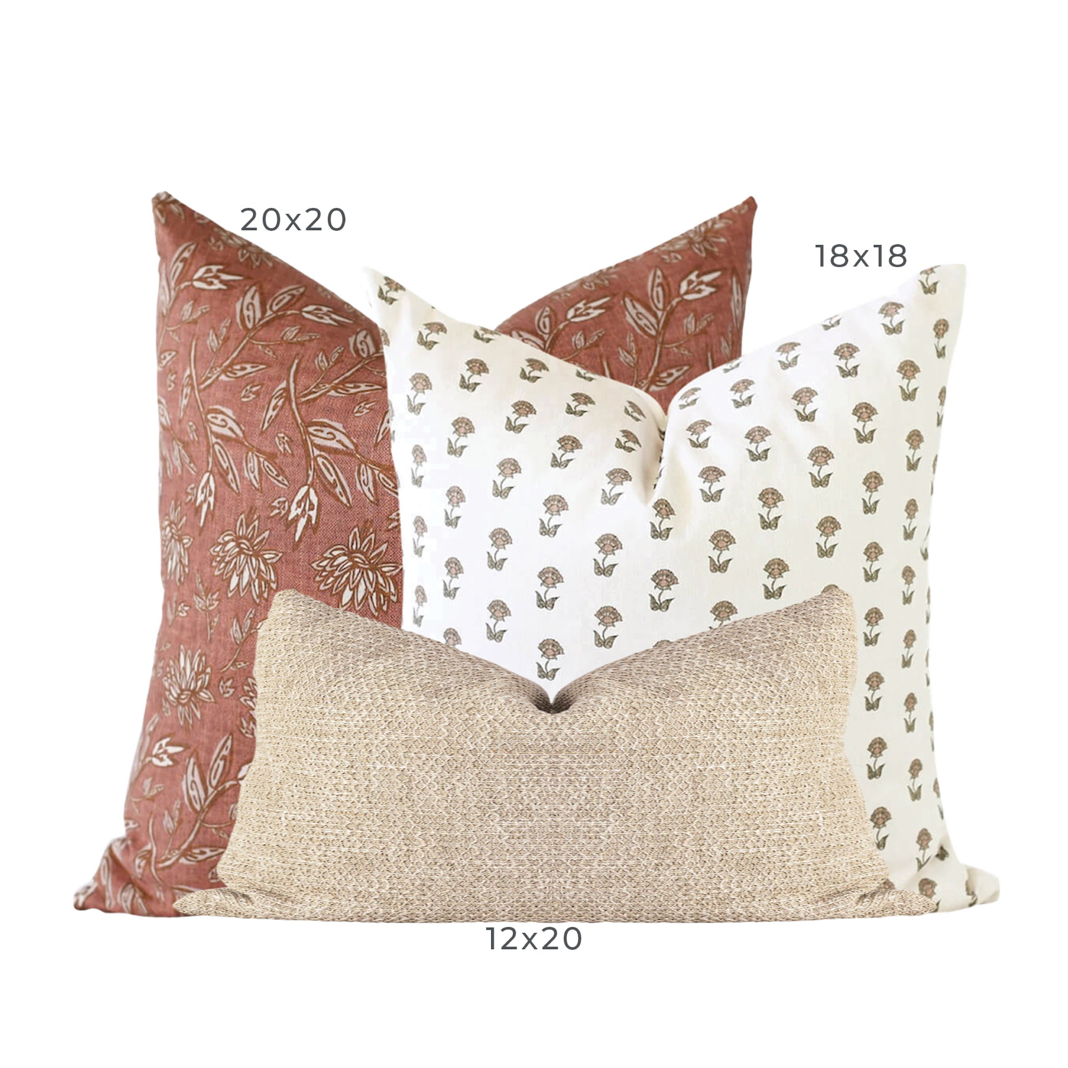 Premium 180-Thread Count Pillow Combination Set - Soft & Breathable for Ultimate Comfort - Perfect for Bedroom, Living Room, or Guest Room Decor