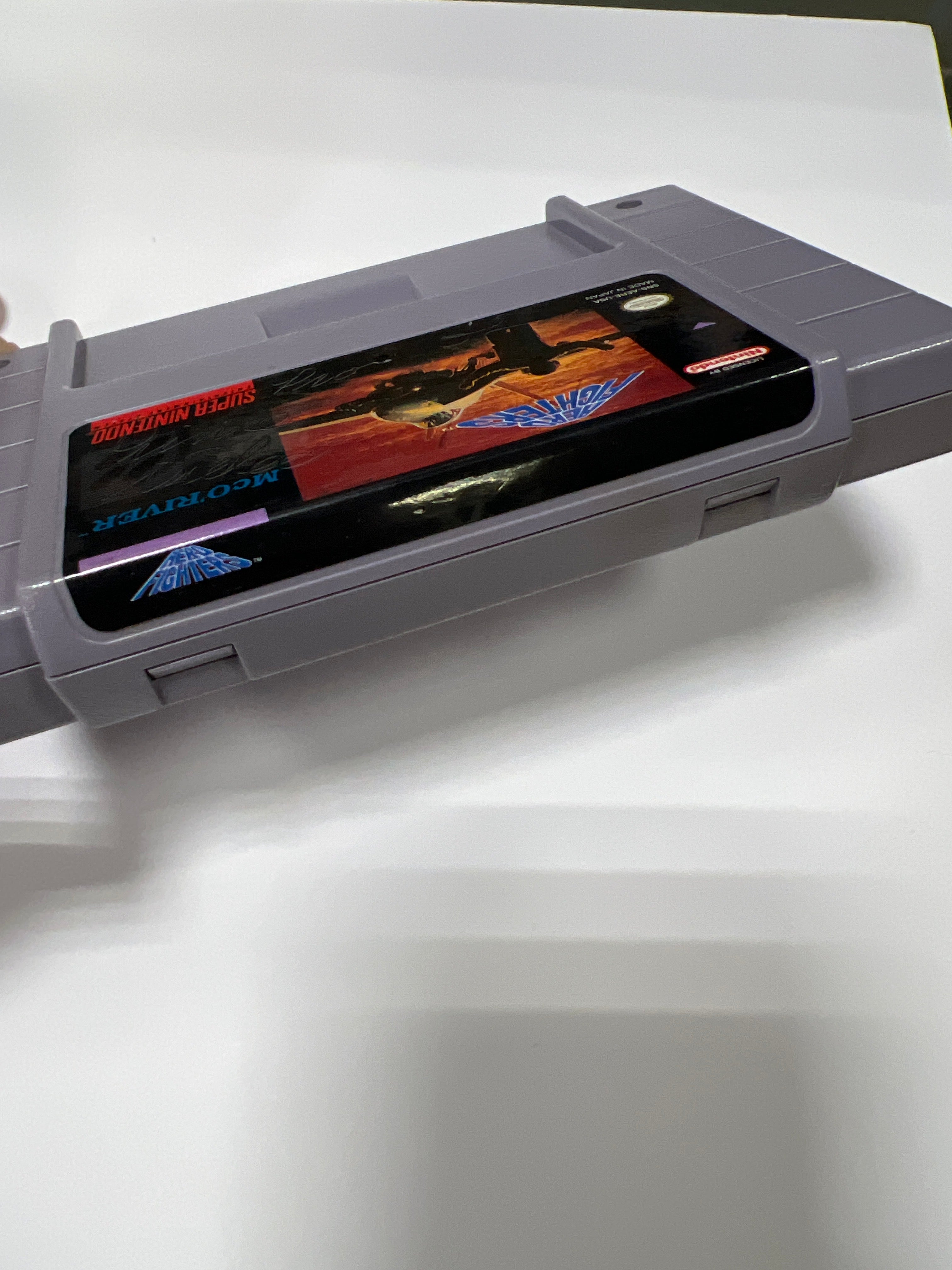 Aero Fighters (LS Flaw) - Super Nintendo SNES Classic Retro Video Game - Perfect for Collectors & Nostalgic Gamers - Great for Gaming Parties & Retro Gaming Nights