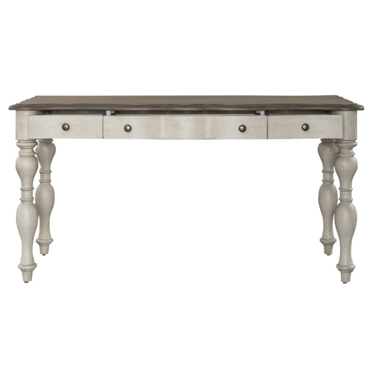 Chesapeake 493W H0107 UJL Modern Writing Desk - Stylish Home Office Furniture for Small Spaces & Study Rooms