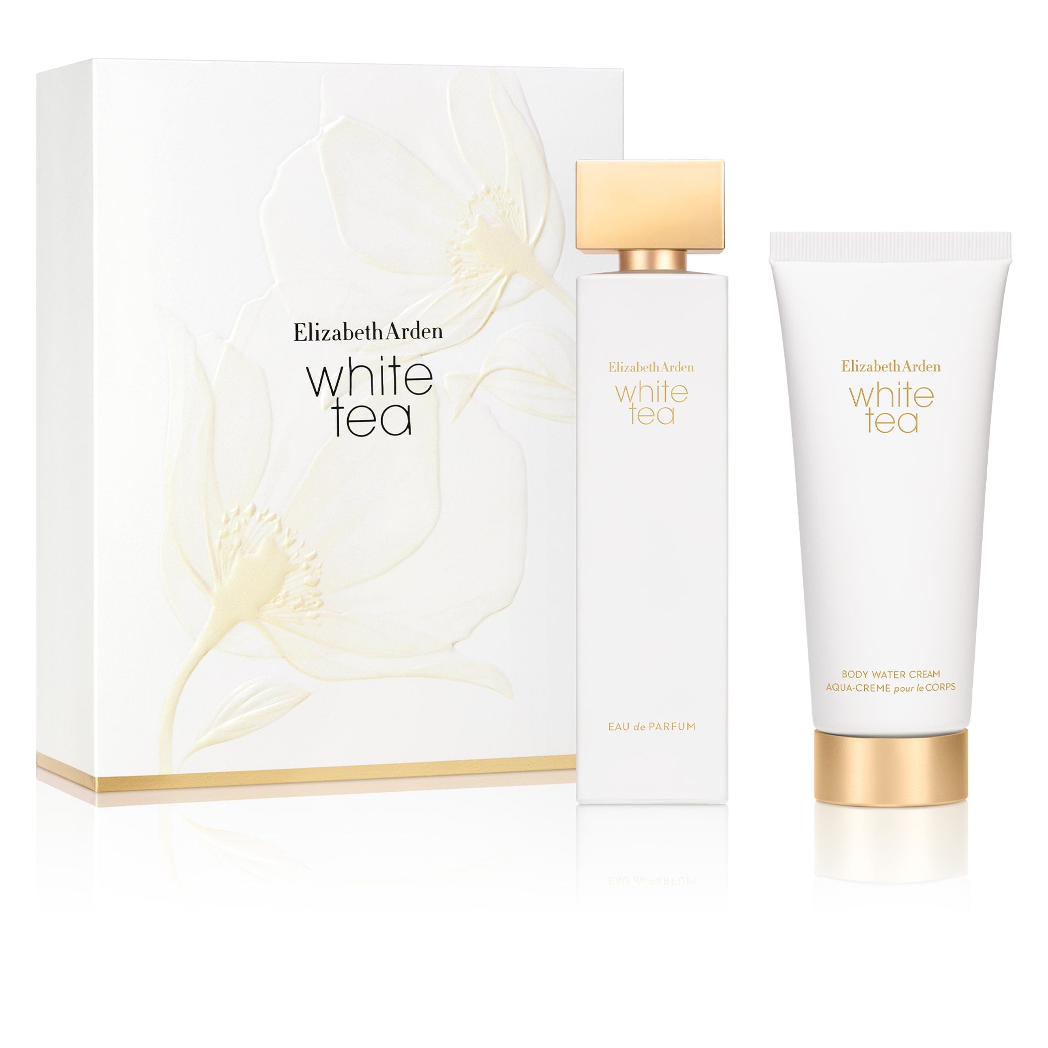 Premium White Tea Eau De Parfum 3.3oz (100ml) - 2 Piece Luxury Fragrance Gift Set for Women | Floral Citrus Scent | Perfect for Daily Wear, Office & Special Occasions