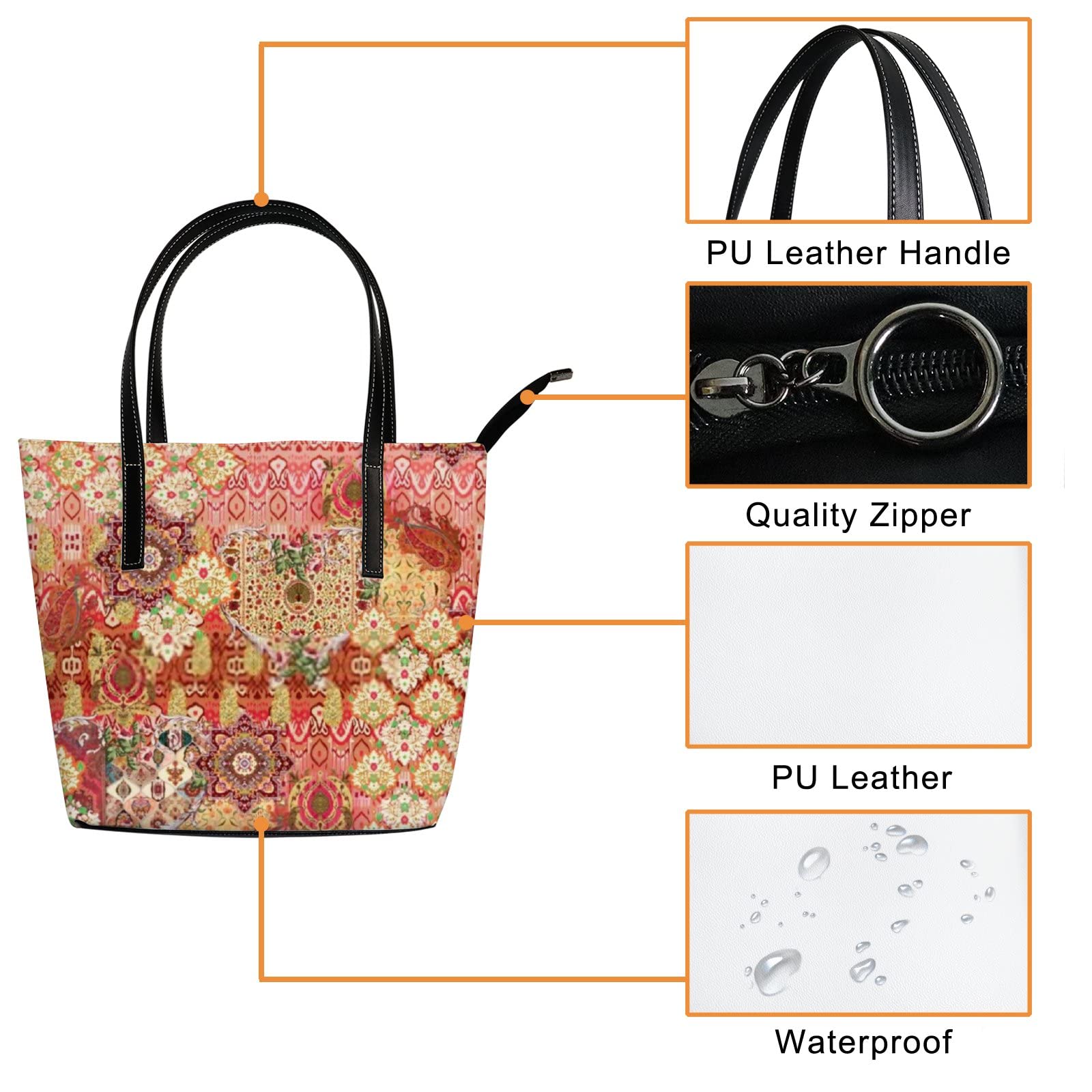 Stylish Women's Leather Crossbody Handbags - Fashionable & Durable for Everyday Use, Work & Travel