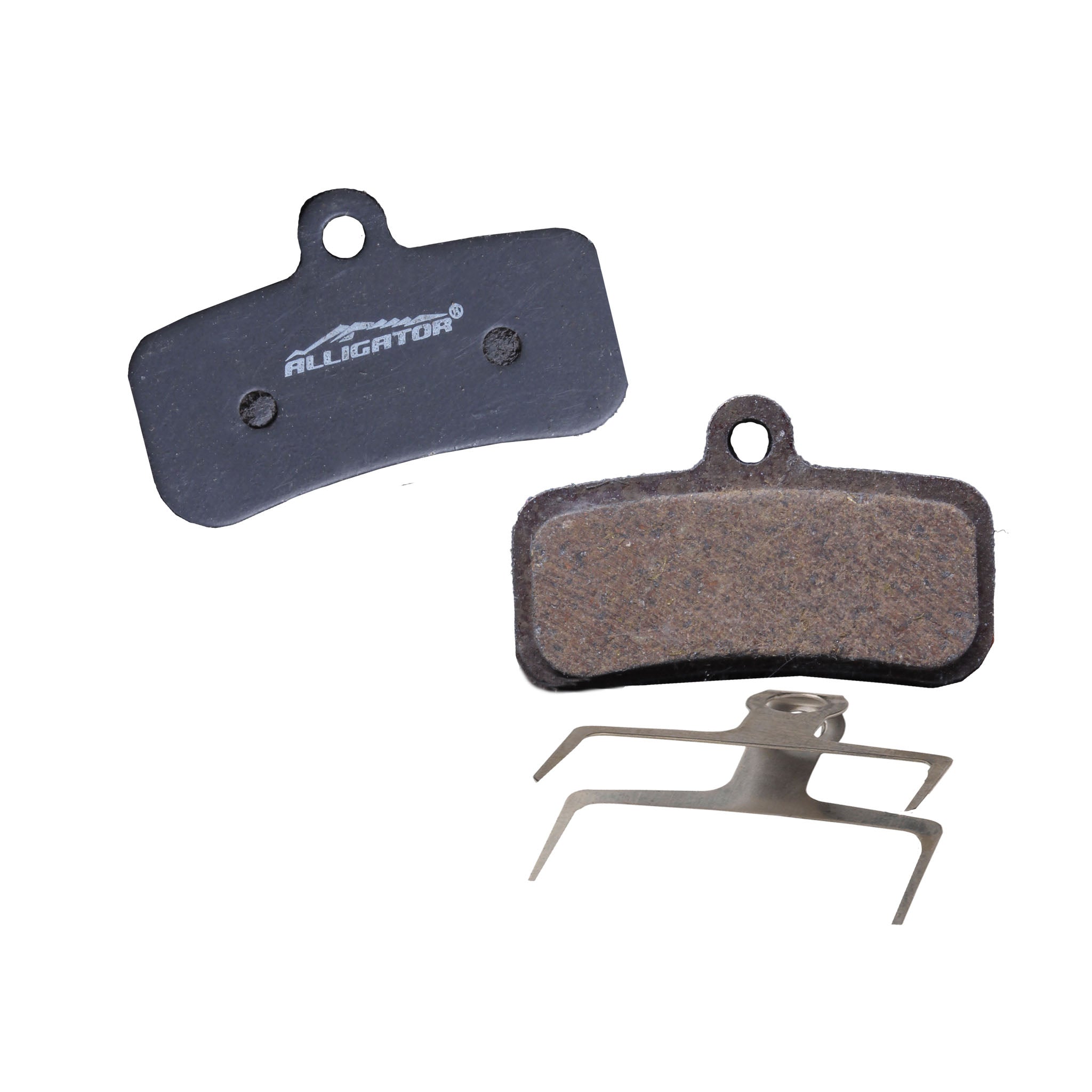 Shimano Alligator D-Type 4-Piston Brake Pads - Compatible with TRP Quadiem, Semi-Metallic - Perfect for Mountain Biking & Off-Road Cycling