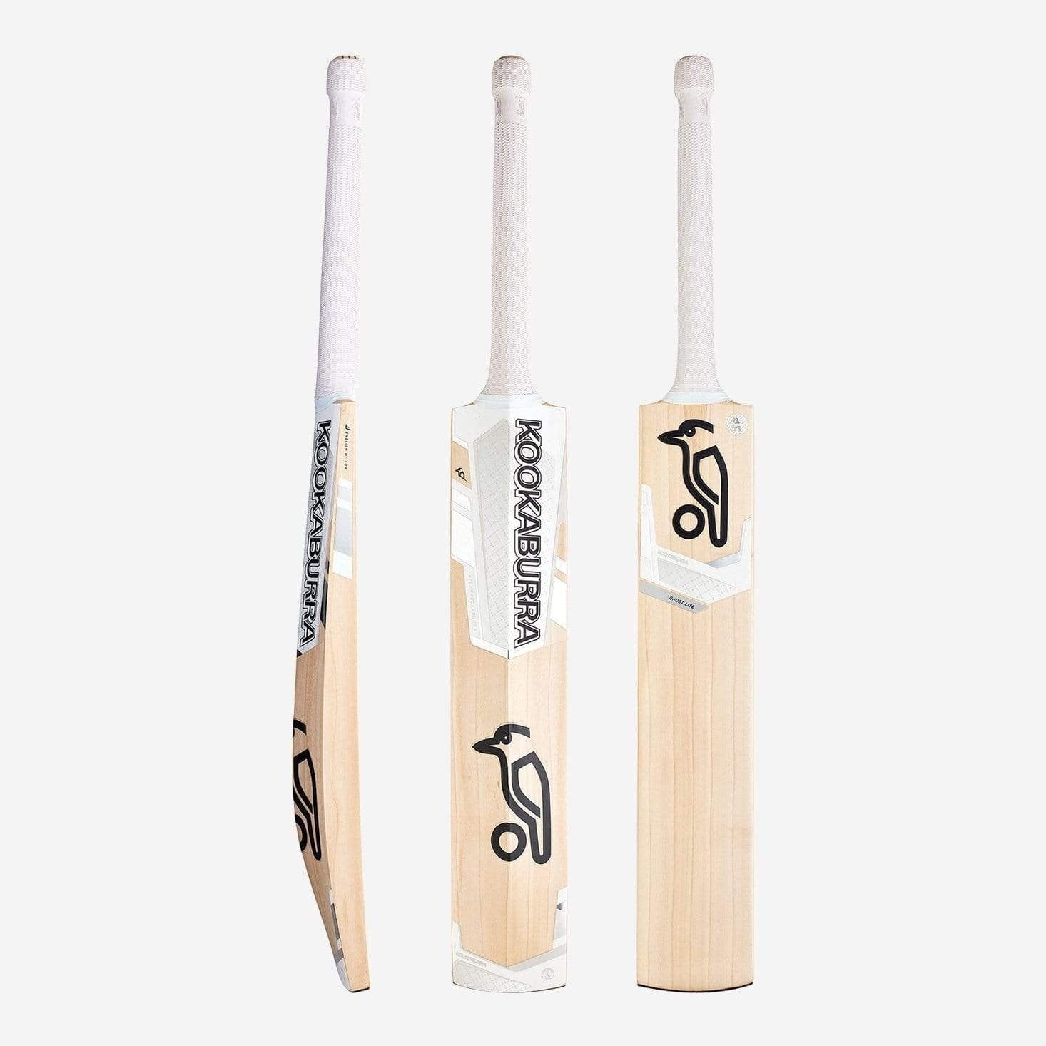 Kookaburra Ghost Lite Adult Cricket Bat 2022 - Lightweight & Durable for Professional & Casual Cricket Matches - Perfect for Training, Tournaments & Backyard Games