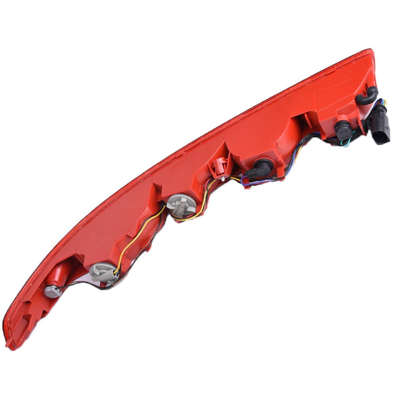 1x Five-Hole Backup Bumper Reverse Taillight Rear Left Lower - Compatible with VW Audi 4L0945095A - Perfect for Parking & Night Driving Safety