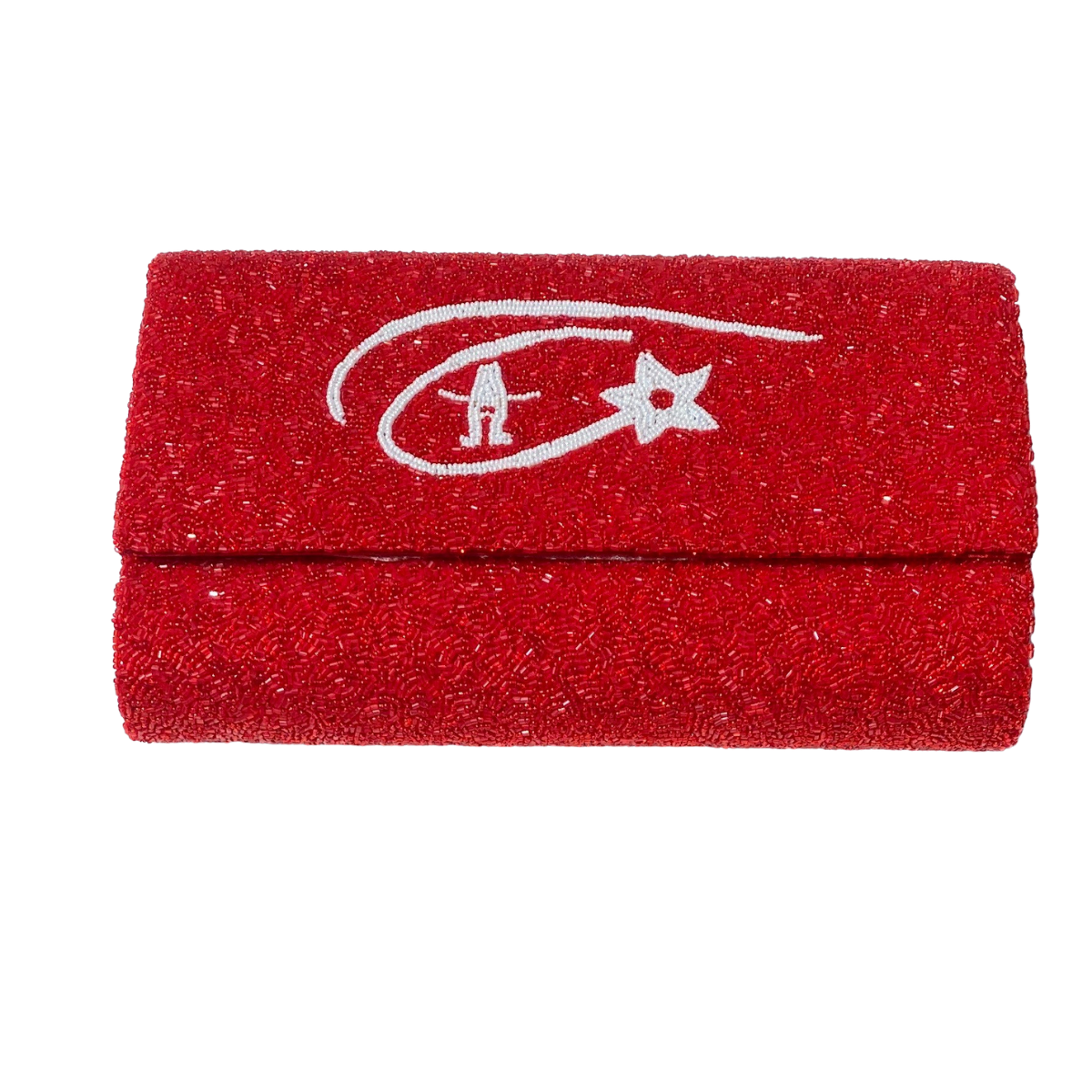 Custom Logo Beaded Clutch Bag for Women - Elegant Evening Party Wedding Prom Handbag - Perfect for Special Occasions & Formal Events
