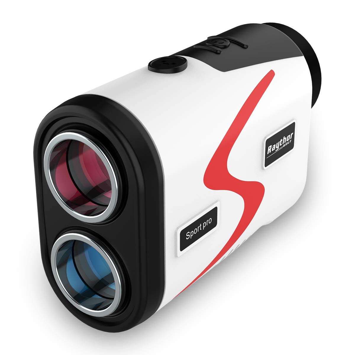Raythor Pro GEN S2 Golf Laser Rangefinder with PinSensor & Slope Switch | Tournament Legal | Continuous Scan Mode | Rechargeable Battery | Perfect for Professional Golfers & Course Practice