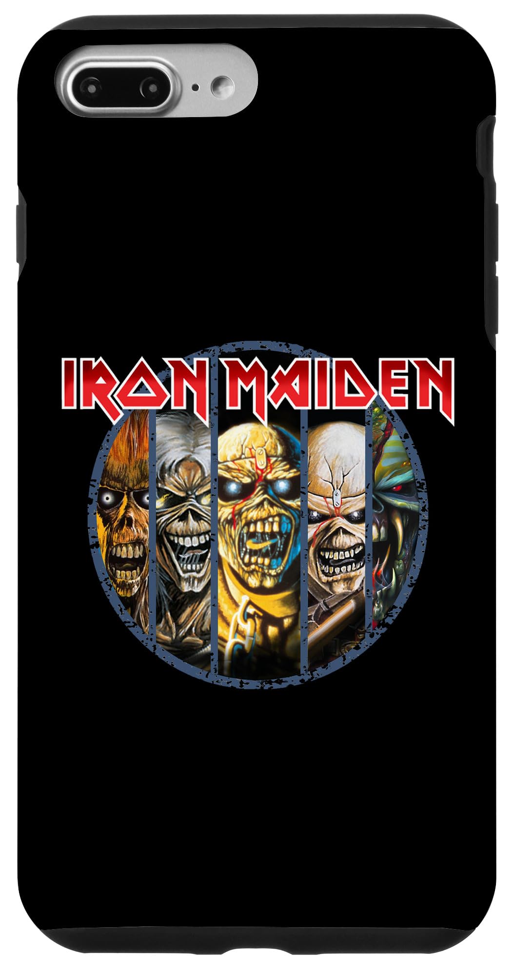Iron Maiden - Eddie Evolution iPhone 7 Plus/8 Plus Phone Case | Heavy Metal Rock Band Protective Cover | Perfect for Concerts, Gifts & Everyday Use