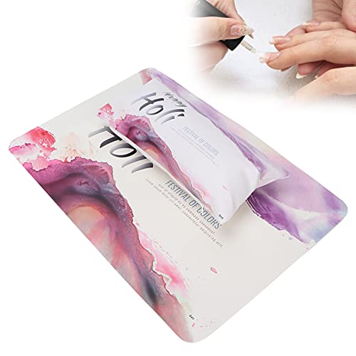 Premium PU Leather Nail Art Hand Pillow - Soft, Comfortable & Durable Hand Rest Cushion for Nail Artists, Salons & Schools | Perfect for Gel Polish, Acrylics & Manicures
