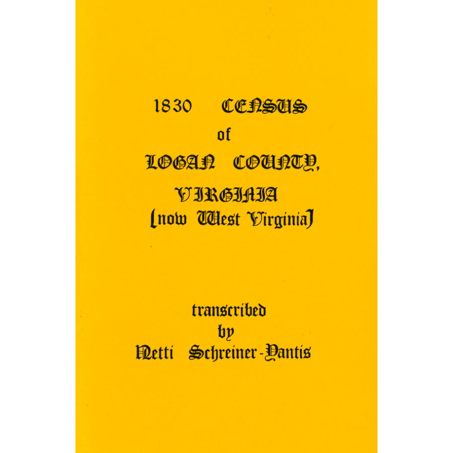 1830 Logan County West Virginia Census Records - Genealogy & Family History Research for Ancestral Discoveries