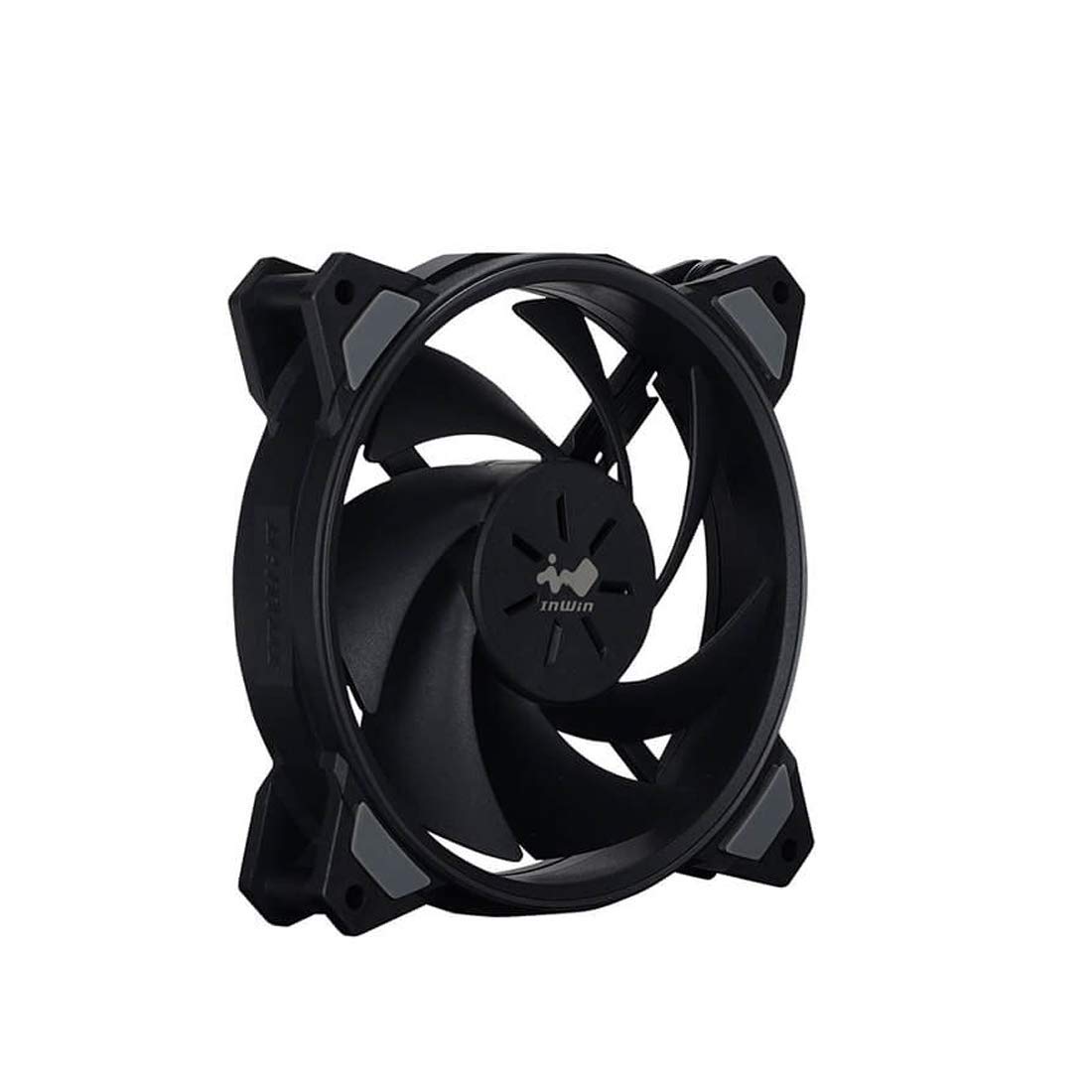 InWin Sirius Loop Addressable RGB 120mm Triple Fan Kit - High Performance PC Case Cooling Fans for Gaming PC, Workstation & Home Office Setup