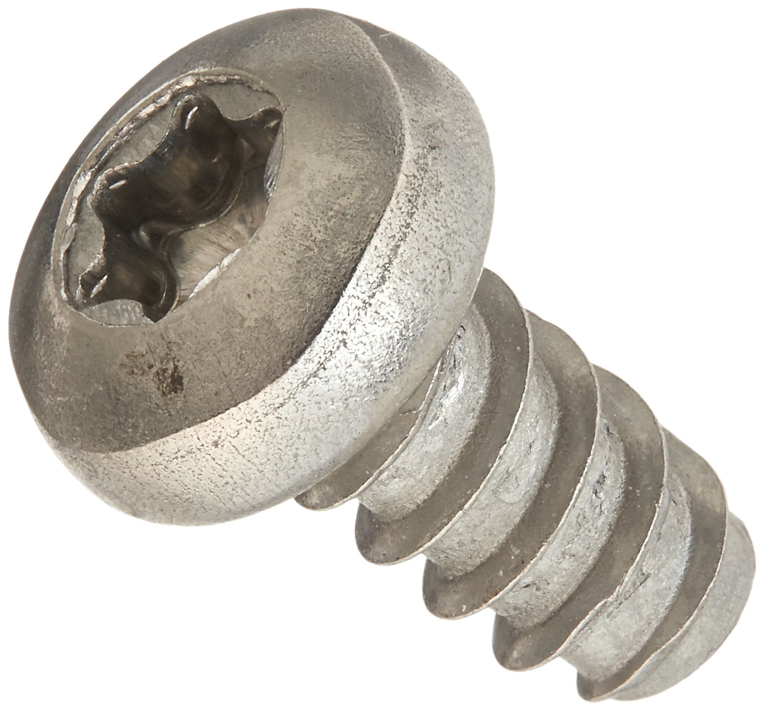 18-8 Stainless Steel Thread Screws for Plastic - Pan Head, Star Drive, #4-20, 1/4