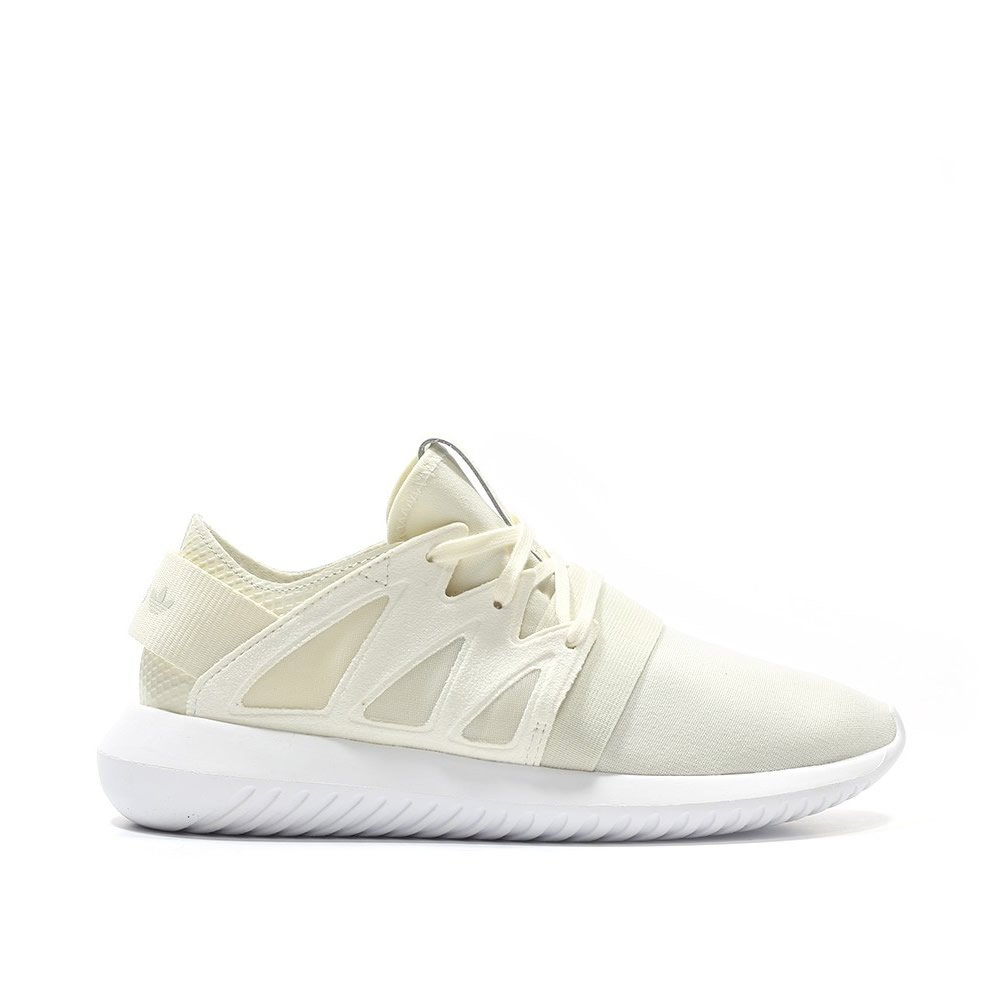 Adidas Women's Tubular Viral Sneakers - Chalk White S75579 | Comfortable Running Shoes for Women, Casual Walking & Gym Workouts