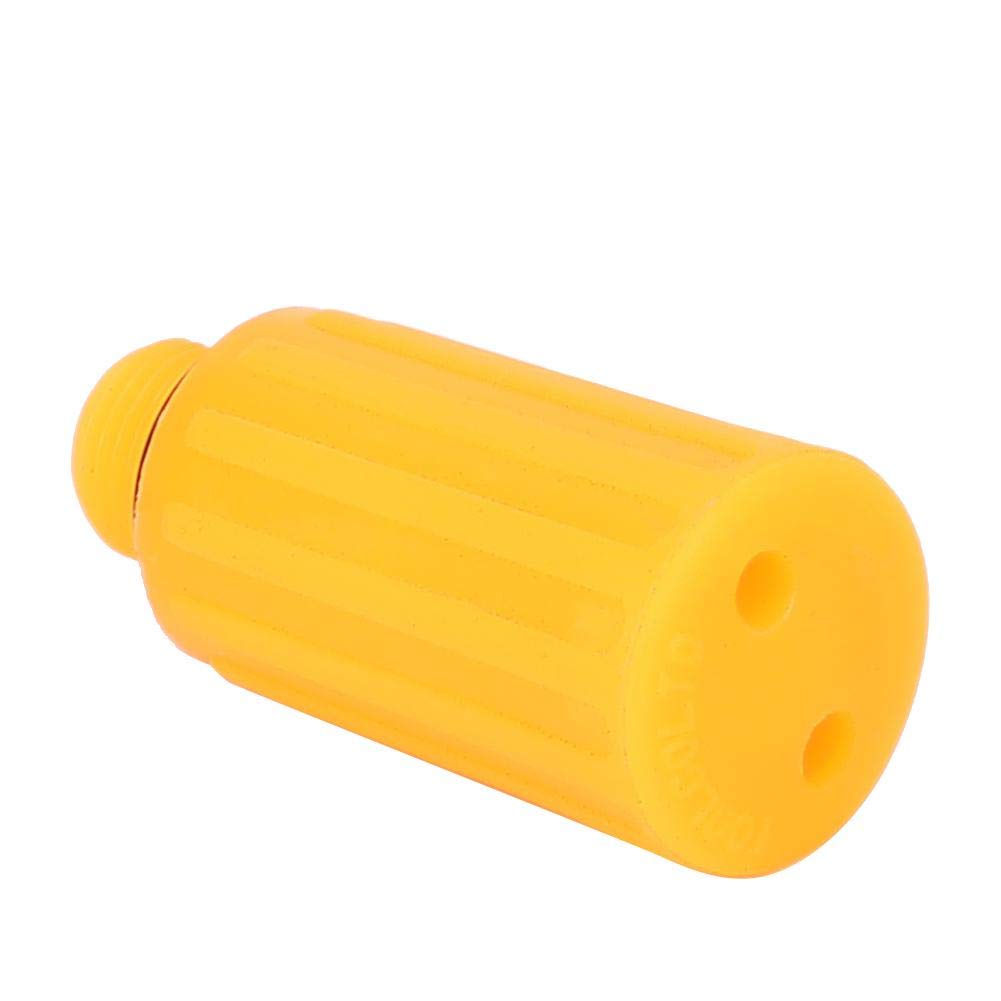 5-Pack 0.35 Inch Orange Air Compressor Vent Rods - Oil Suction Hole Breather for Air Pump Heads - Durable Compressor Accessories for Industrial, Automotive & HVAC Systems