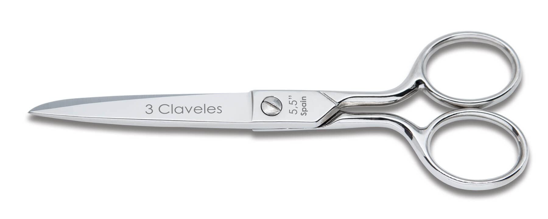Premium Stainless Steel Scissors - Sharp Precision Cutting for Fabric, Paper, Crafts & Office Use - Ideal for Sewing, DIY Projects & Home Office