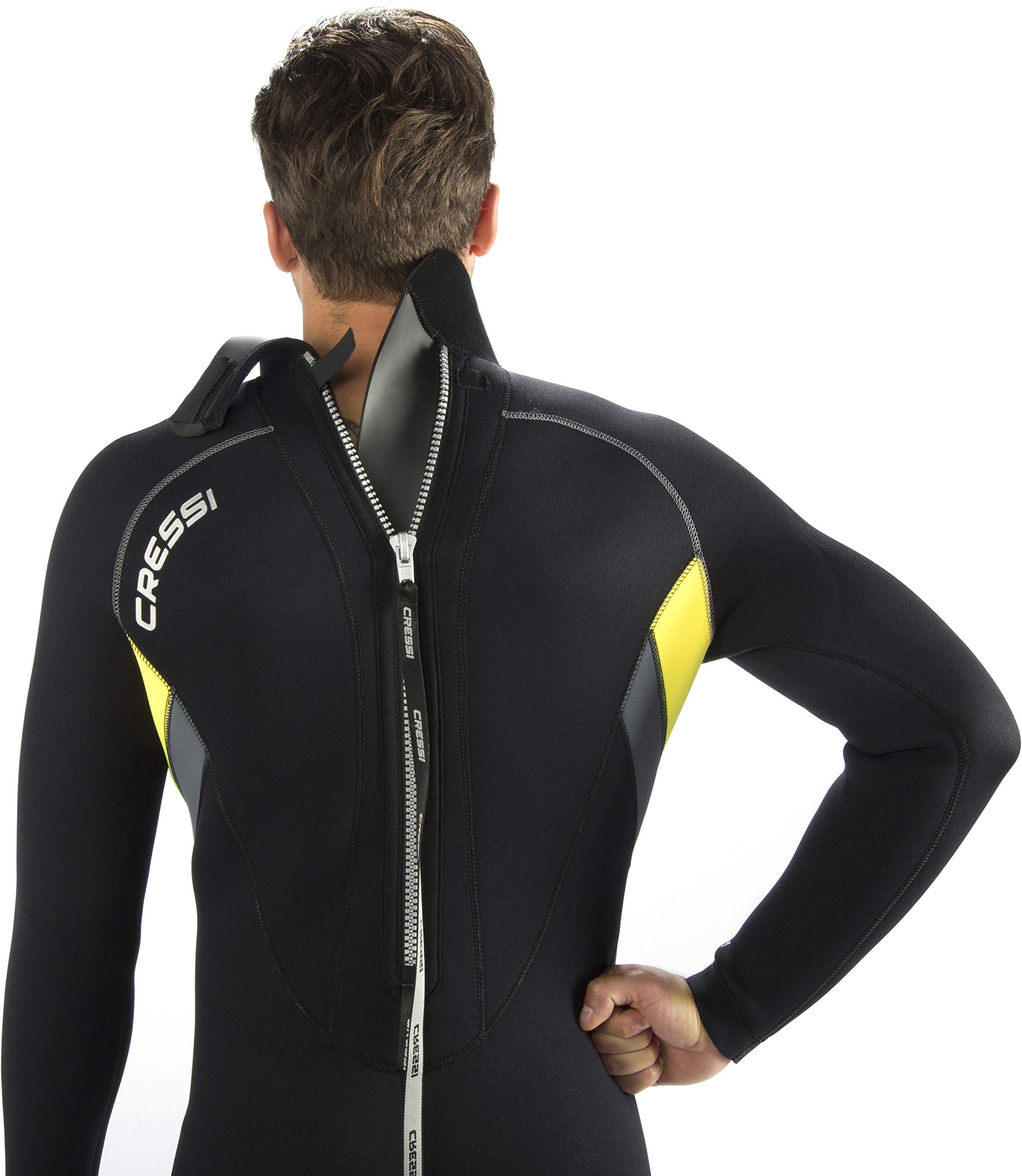5mm/7mm Scuba Diving Wetsuit for Men & Women - Premium Neoprene & Nylon Full Body One-Piece Design | Italian Crafted | Perfect for Deep Sea Diving, Snorkeling & Water Sports