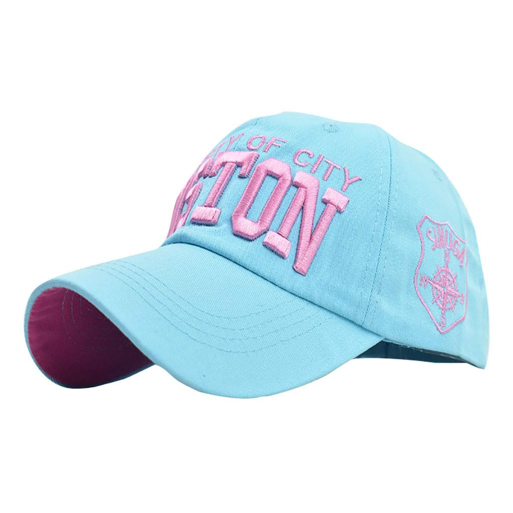 WUTYU Adjustable Unisex Baseball Cap - Embroidery Street Fashion Hat for Dance & Casual Wear - One Size Fits All (3-Blue) | Perfect for Outdoor Activities, Sports, and Daily Fashion