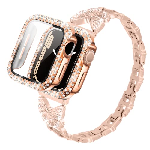Rose Gold Band with Case