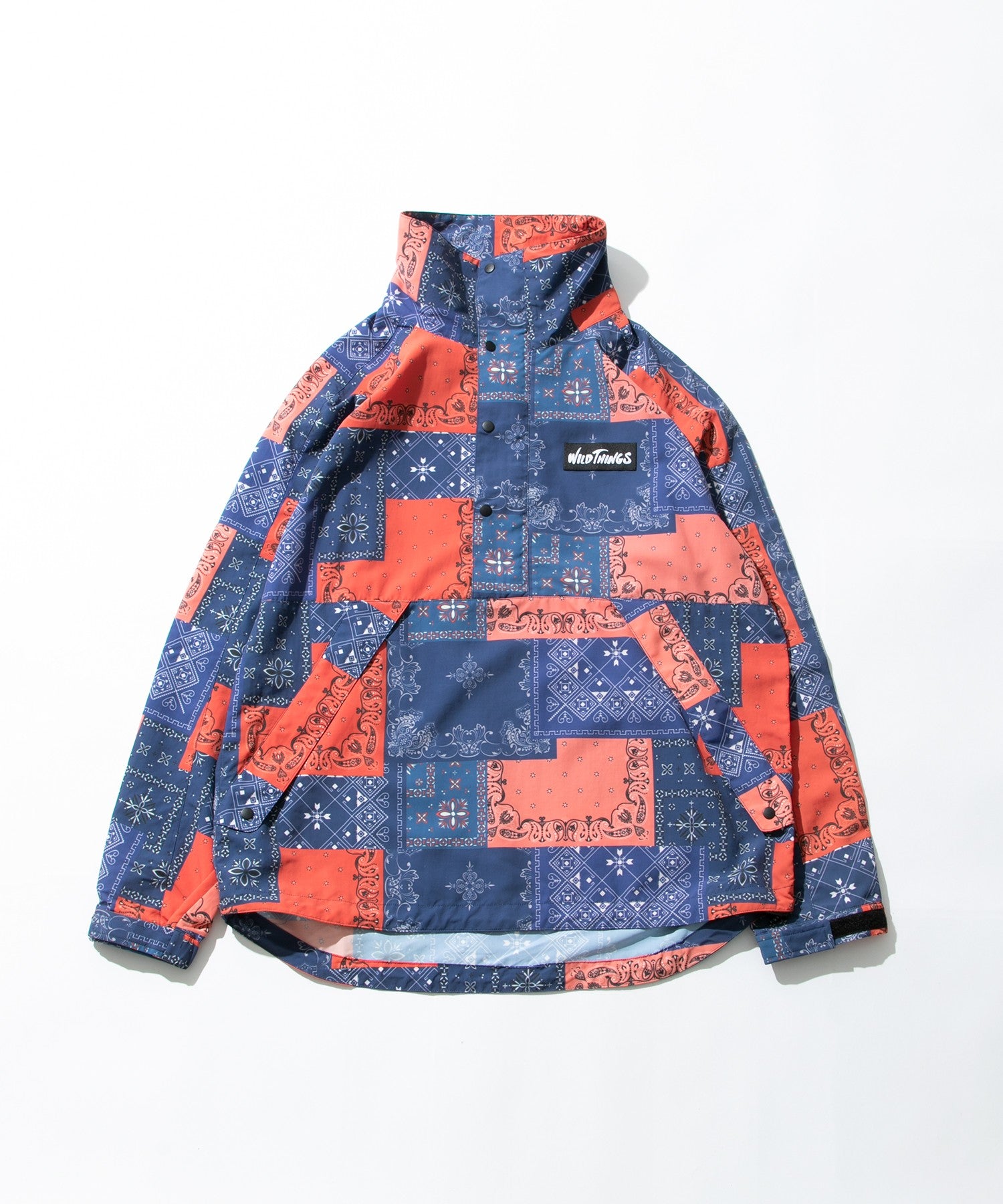 Denali Pullover Jacket for Men & Women - Fleece-Lined Bandana Print Hoodie - Warm Winter Outdoor Hiking & Camping Wear