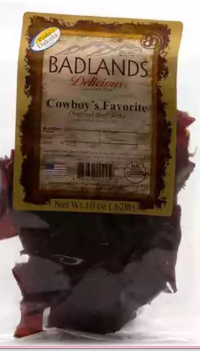 Premium Badlands Jerky - High Protein, Low Fat Beef Snacks for Hiking, Camping & Outdoor Adventures | Gluten-Free & All-Natural