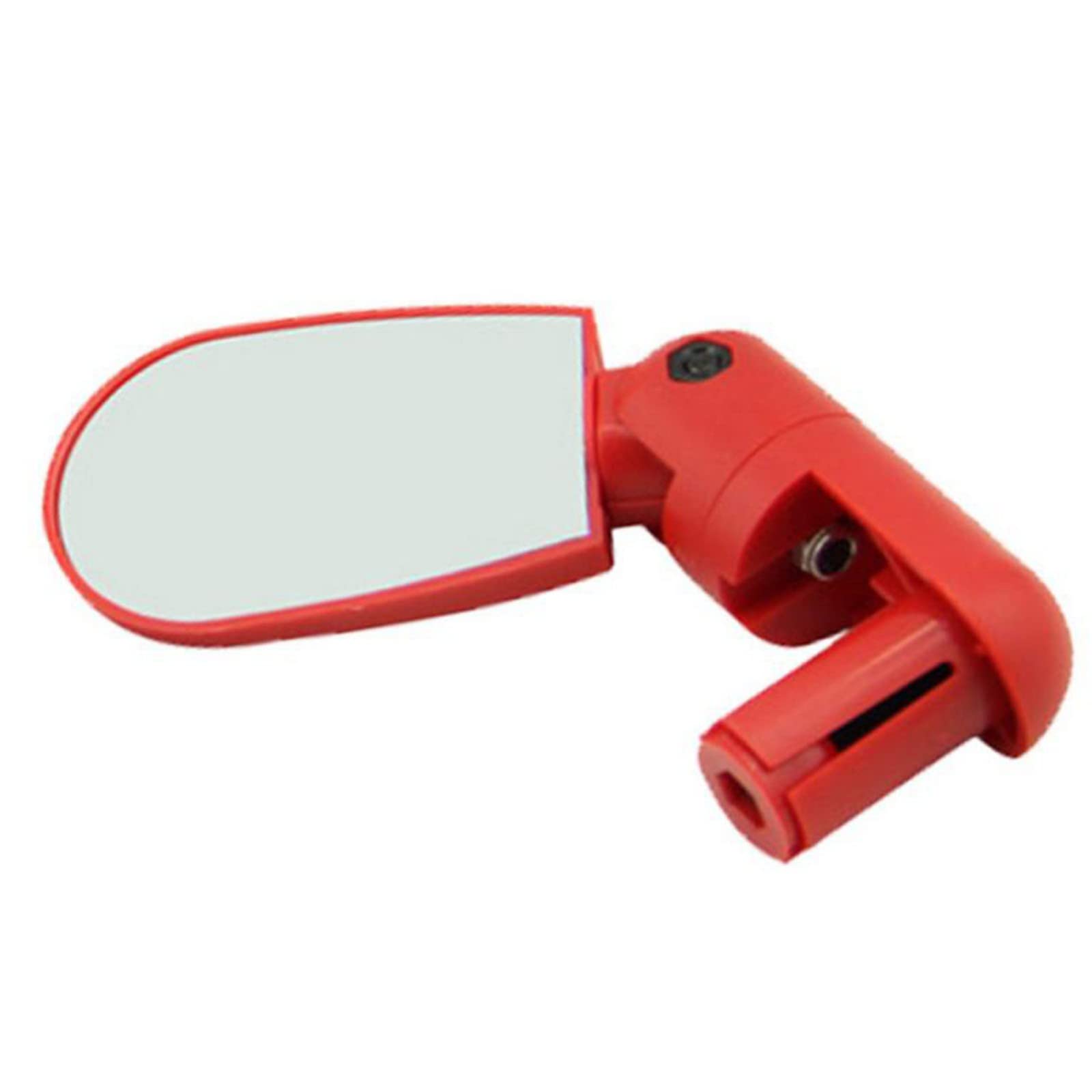 TYECE Universal Bike Mirror - Adjustable Handlebar Rearview Mirror for Road Bikes, Mountain Bikes & Cycling Safety Accessories (Red) - Perfect for Commuting, Touring & Urban Cycling