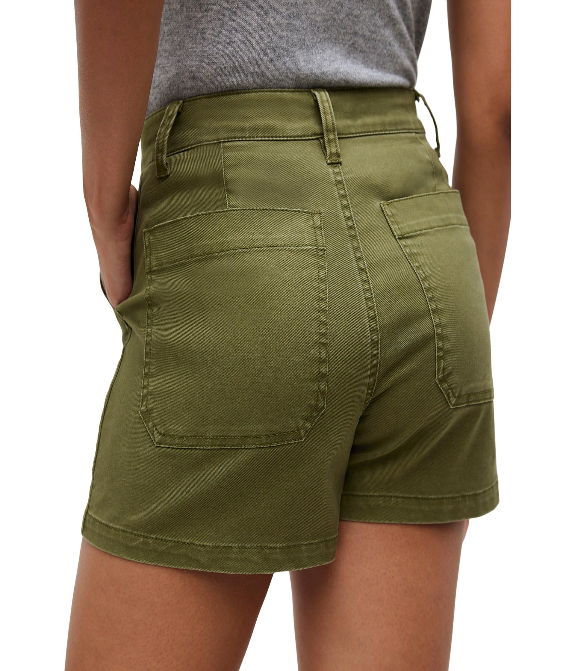 Madewell Women's PV Military Shorts - High Waist Casual Summer Shorts for Women | Perfect for Outdoor Activities, Travel, and Everyday Wear