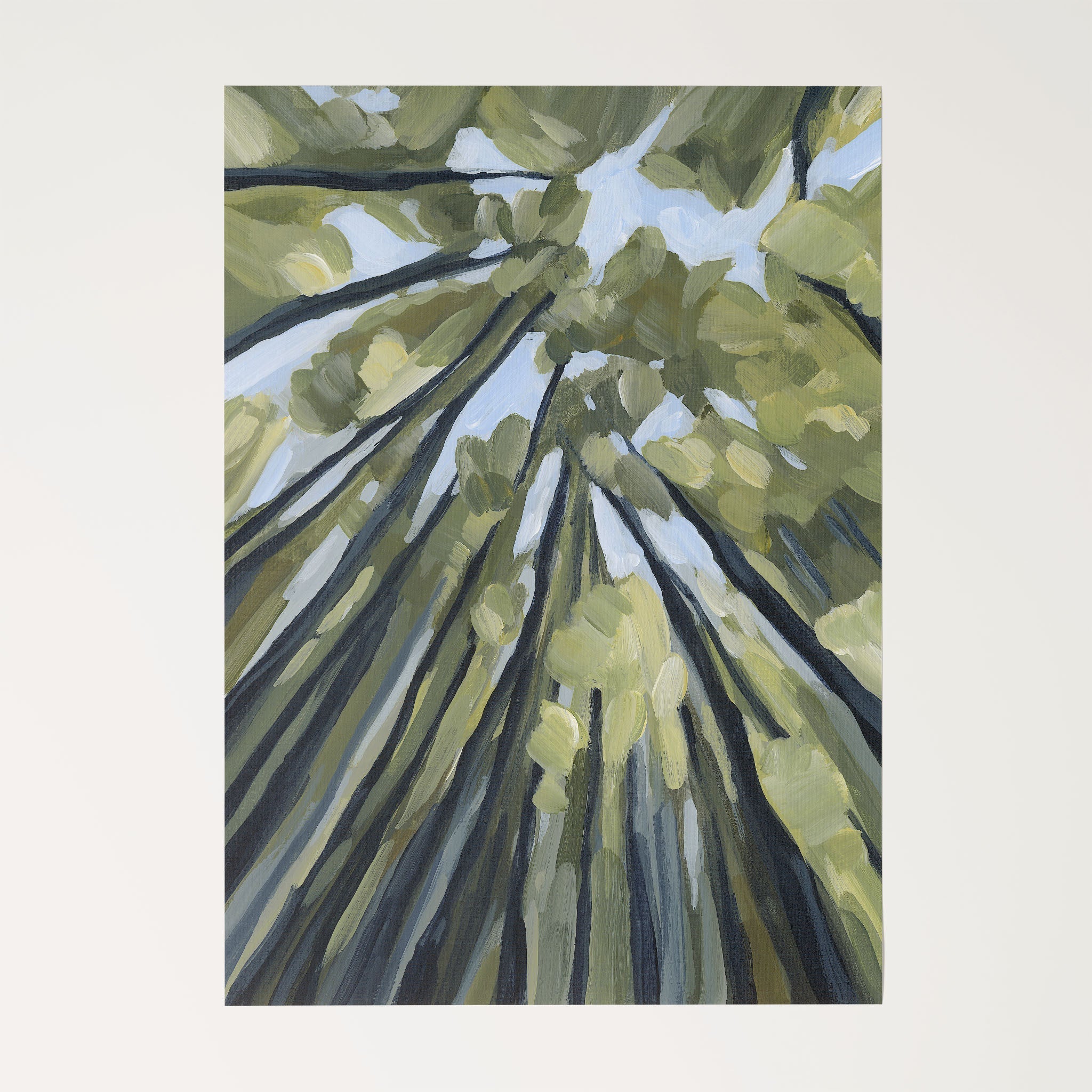 From the Forest Floor Art Print - Nature Inspired Wall Decor for Home, Office & Gifts | Perfect for Living Room, Bedroom & Nursery