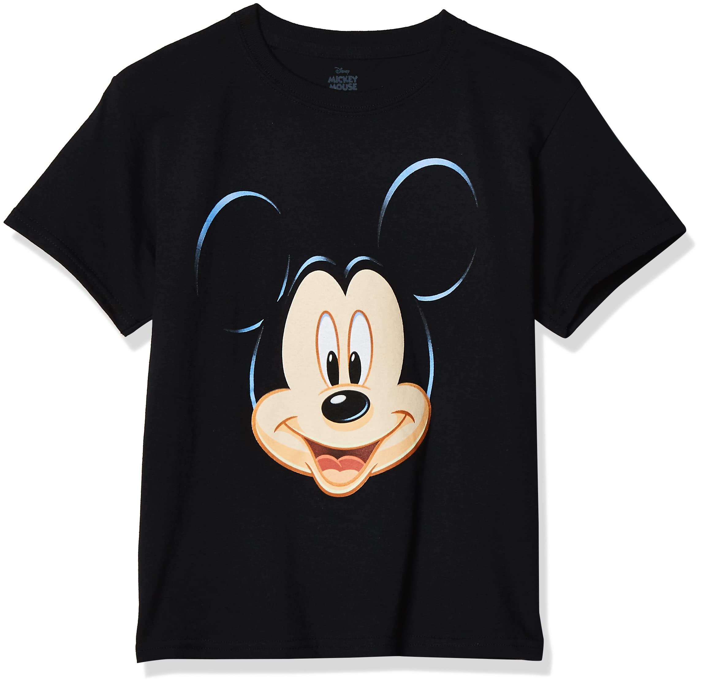 Disney Boys' Mickey Mouse Graphic T-Shirt - Cute Cartoon Cotton Tee for Kids - Perfect for School, Playdates & Family Outings
