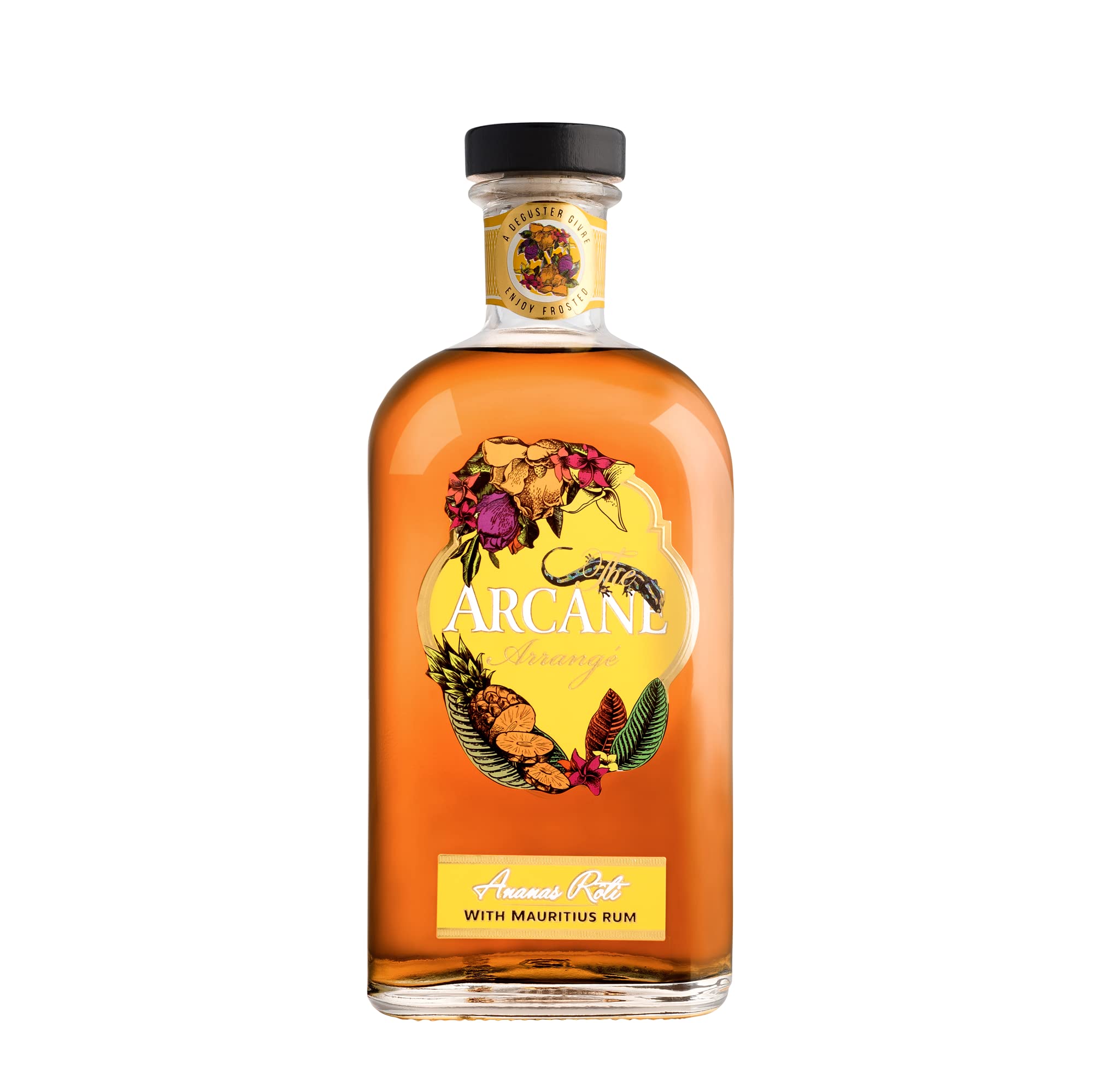 Premium Arcane Arranged Roast Pineapple Flavored Vodka 40% Vol. 0.7L - Perfect for Cocktails, Parties & Gift Giving