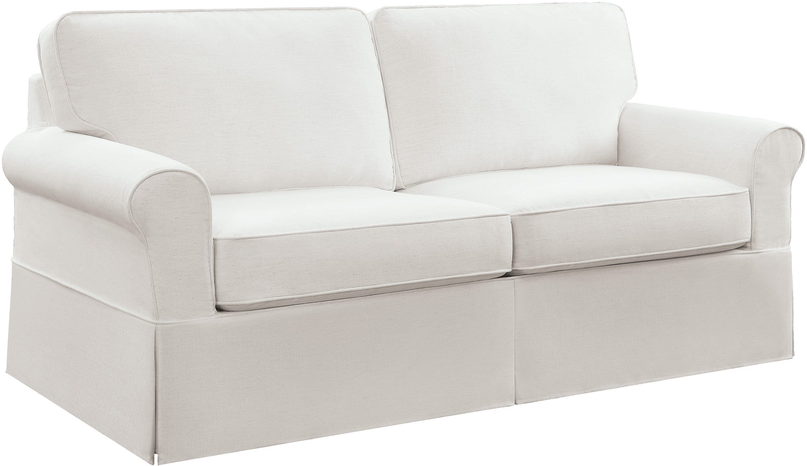 Office Star Ashton Slip Cover Sofa [ASN53] - Comfortable & Stylish Living Room Furniture for Home Office, Lounge & Small Spaces