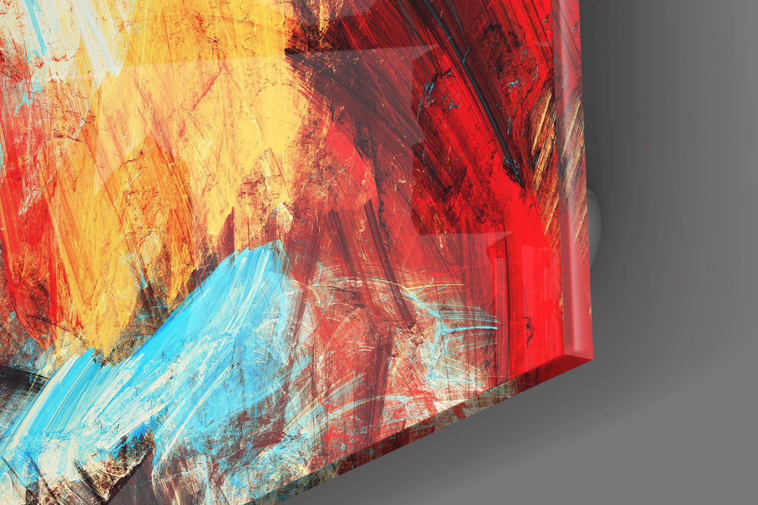 Abstract IV Art Print - Modern Abstract Wall Decor for Living Room, Bedroom & Office - Premium Canvas Painting for Home & Office Decoration - Perfect for Gifts & Interior Design