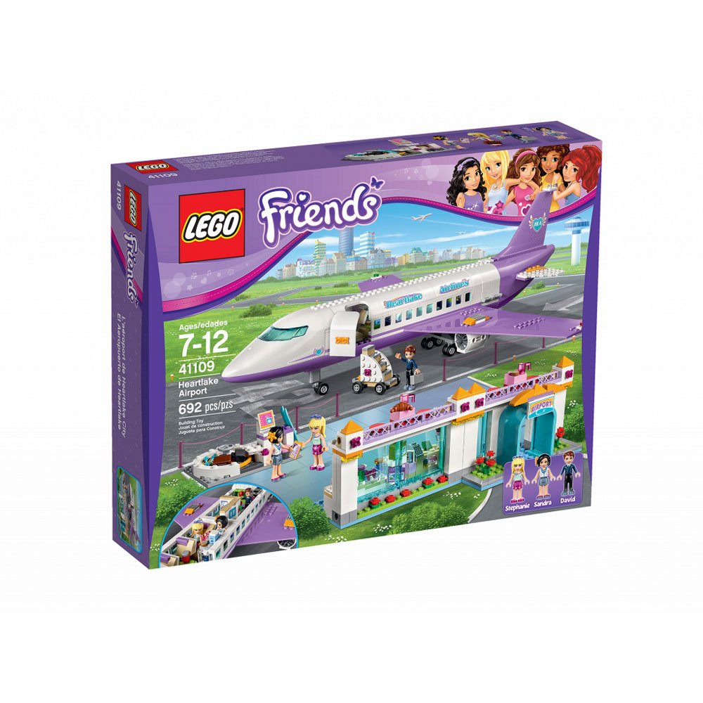 Friends LEGO Heartlake Airport Building Set 41109 – Creative Construction Toy for Kids, Perfect for Playtime and Collectors