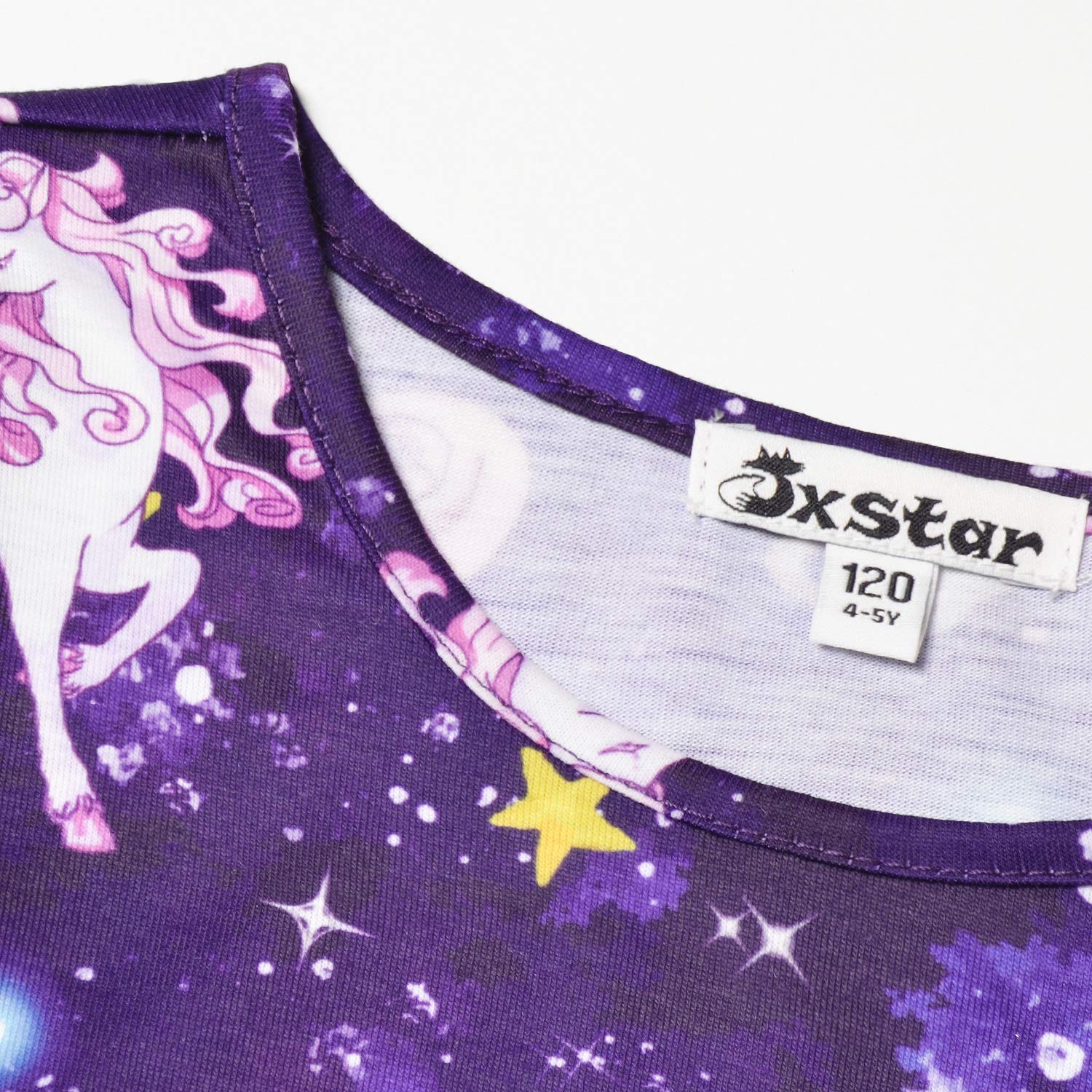 Jxstar Girls Long Sleeve Cotton Dress for Kids - Soft & Comfortable Fall Winter Swing Twirl Outfit - Perfect for School, Parties, and Playdates