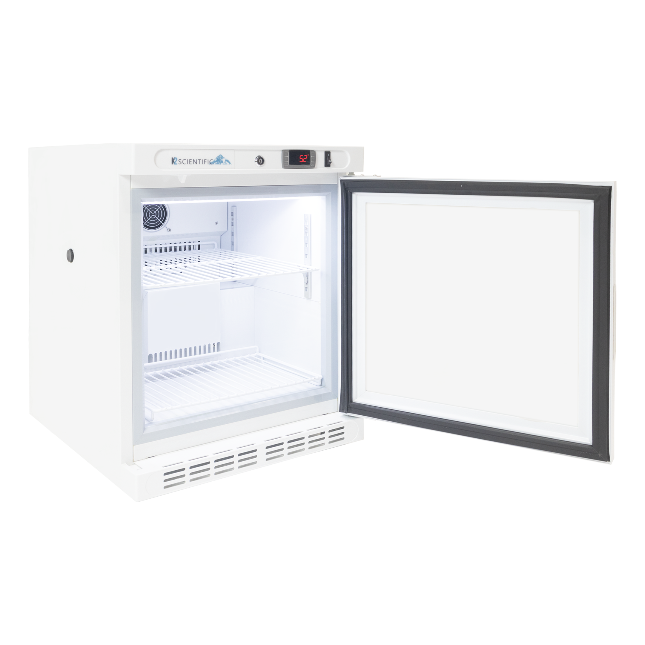 2.5 Cu. Ft. Compact Bench Top Vaccine Refrigerator with Solid Door - Perfect for Medical Clinics, Pharmacies & Laboratory Storage
