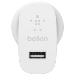 Belkin Single Port 12W USB-A Wall Charger (WCA002AUWH) - Fast Charging for Smartphones, Tablets & More | Perfect for Home, Office & Travel