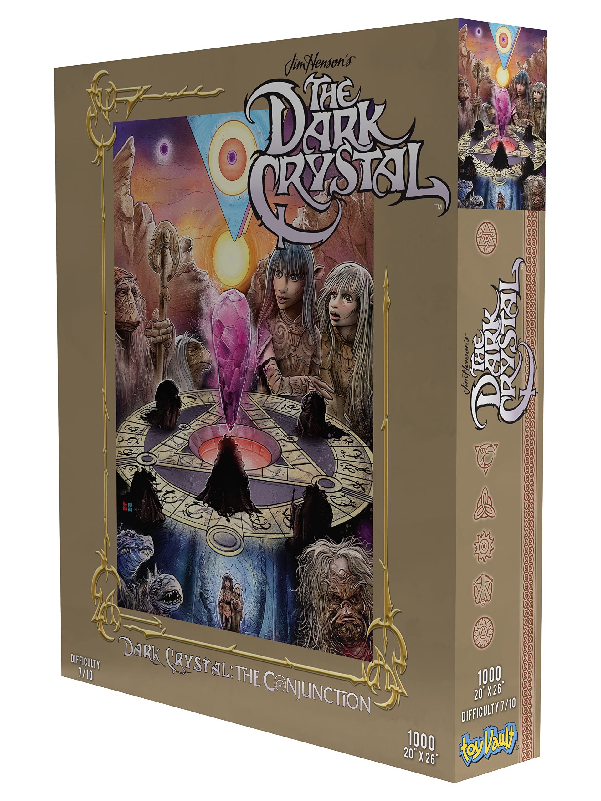 Dark Crystal: The Conjunction 1000-Piece Jigsaw Puzzle | Fantasy Movie Collectible | Perfect for Family Game Night & Puzzle Enthusiasts