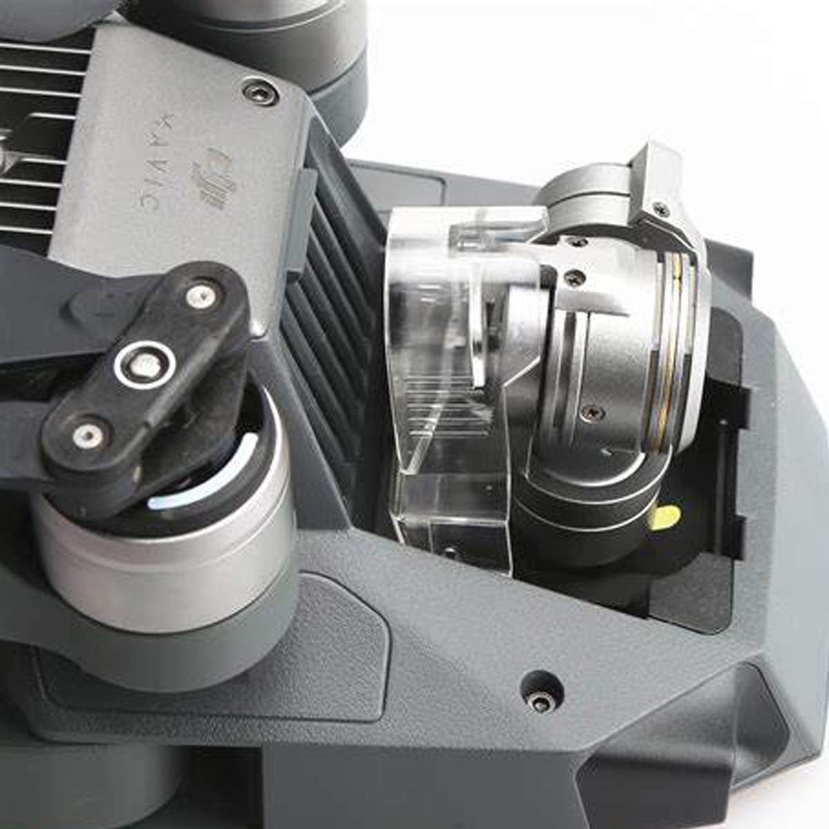 DJI Mavic Pro Transparent Gimbal Cover with Clamp Lock - Protective Carrier Case Accessory for Drone Camera - Perfect for Travel, Outdoor Adventures & Safe Storage
