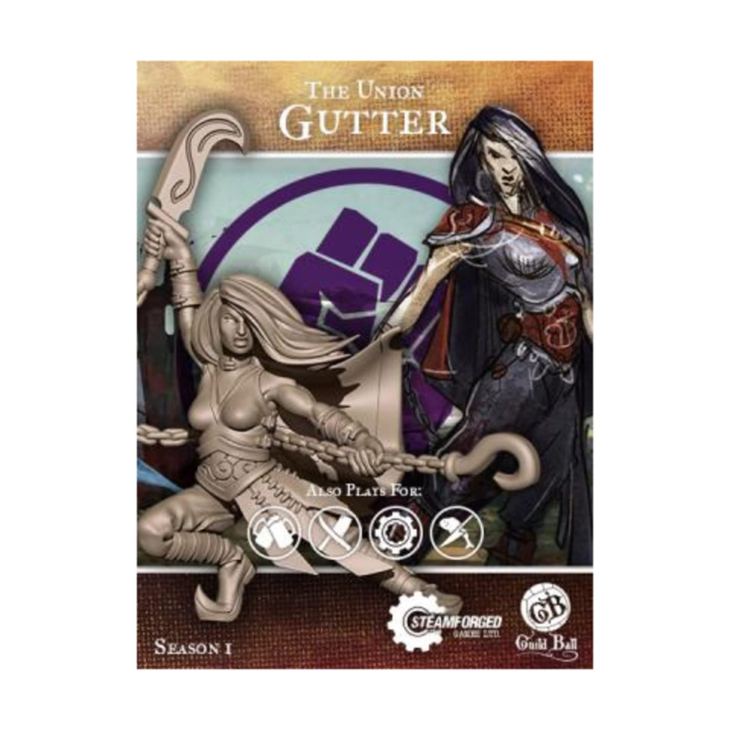 Steamforged Games Gutter - Premium Tabletop Strategy Board Game for Adults & Teens | Perfect for Game Nights, Parties & Competitive Play