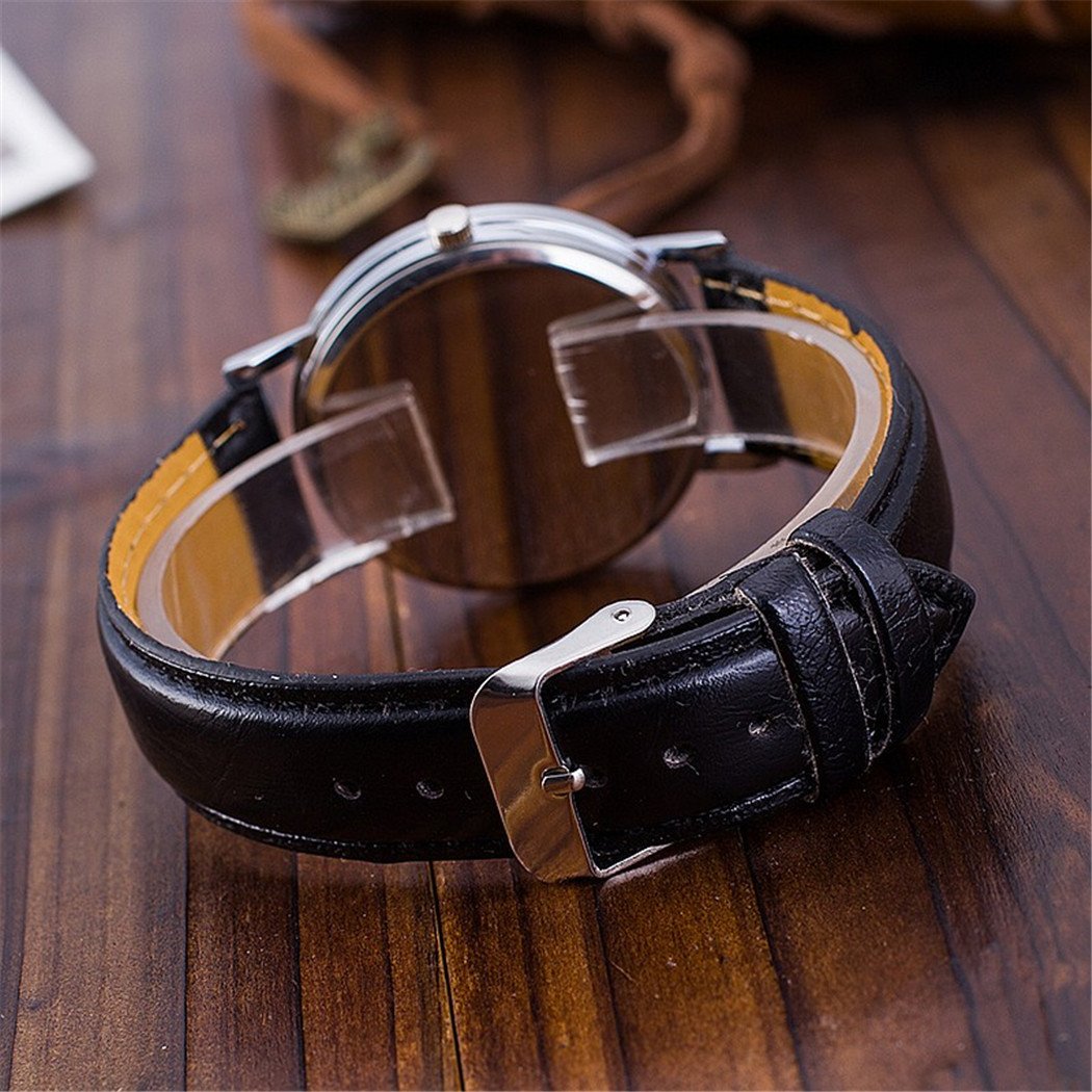 3-Pack Math Formula Equation Unisex Leather Quartz Watches for Men & Women - Perfect for School, Office & Everyday Wear
