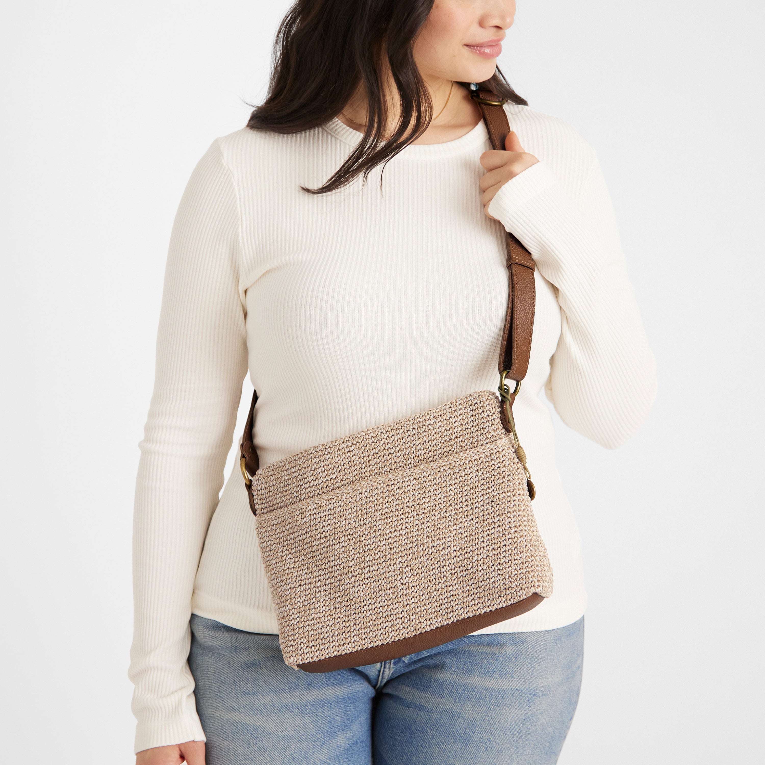Melrose Crossbody Bag for Women - Stylish Leather Shoulder Purse with Adjustable Strap, Perfect for Travel, Shopping & Everyday Use