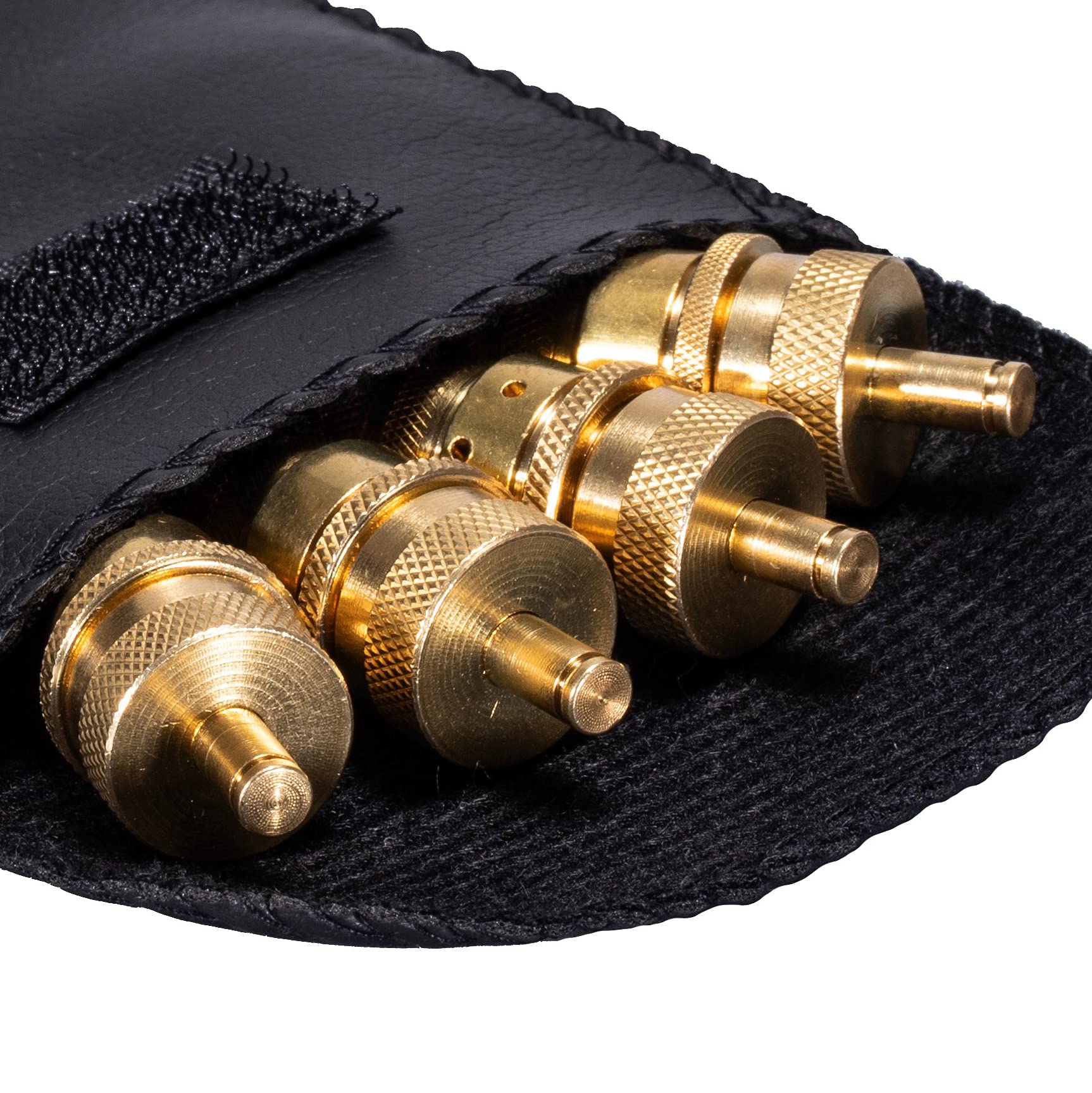 Automatic Tire Deflator Kit (4 Pack) - Adjustable 6-30 PSI for Cars, Trucks, Motorcycles, Jeeps & ATVs - Includes Storage Bag | Perfect for Off-Roading, Camping & Trail Adventures
