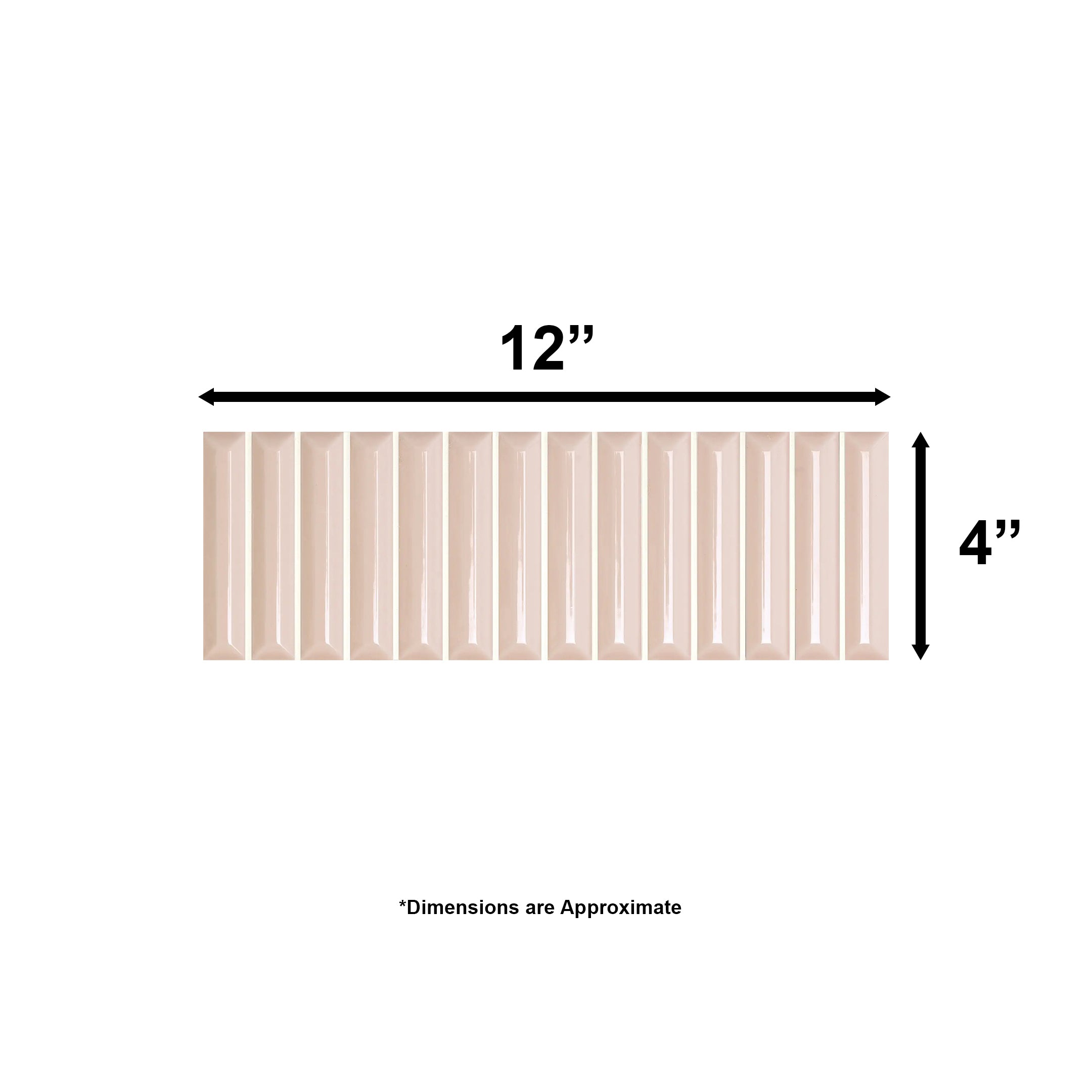 Premium Hashi Curve Kit Kat Fluted Wall Tile - Elegant Textured Ceramic Tiles for Modern Kitchen Backsplash & Bathroom Decor