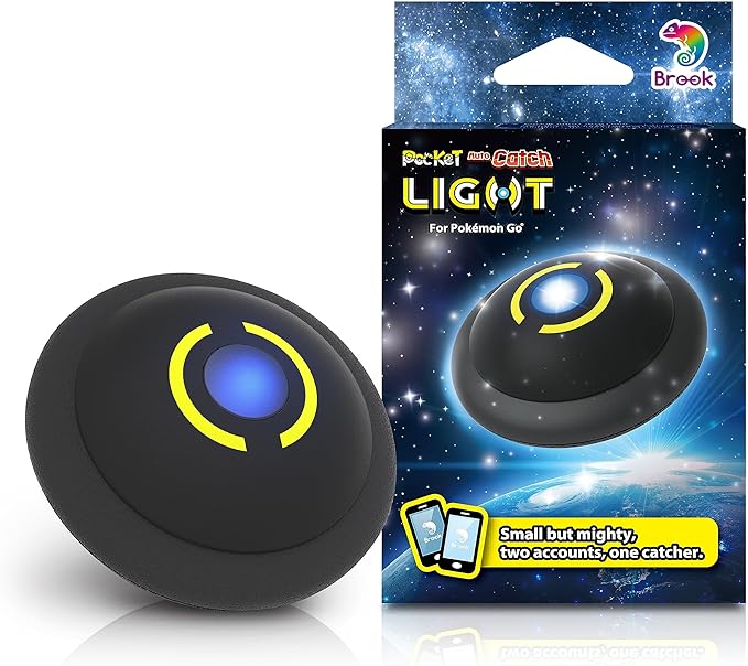 Pokemon Go Auto Catch Device - Portable Pocket Poke Ball Plus Accessory for Hands-Free Gaming - Perfect for Walking, Commuting, and Outdoor Adventures