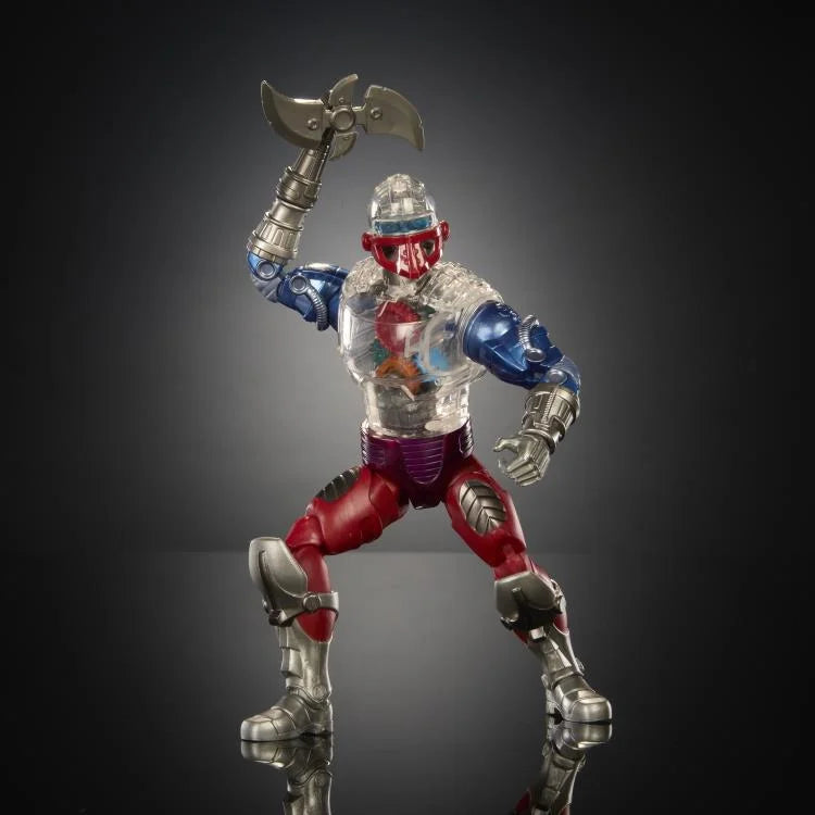Roboto Masters of the Universe Masterverse New Eternia Action Figure - He-Man Collectible Toy for Adults & Kids - Perfect for Display, Play & Collection - Battle-Ready for Epic Adventures
