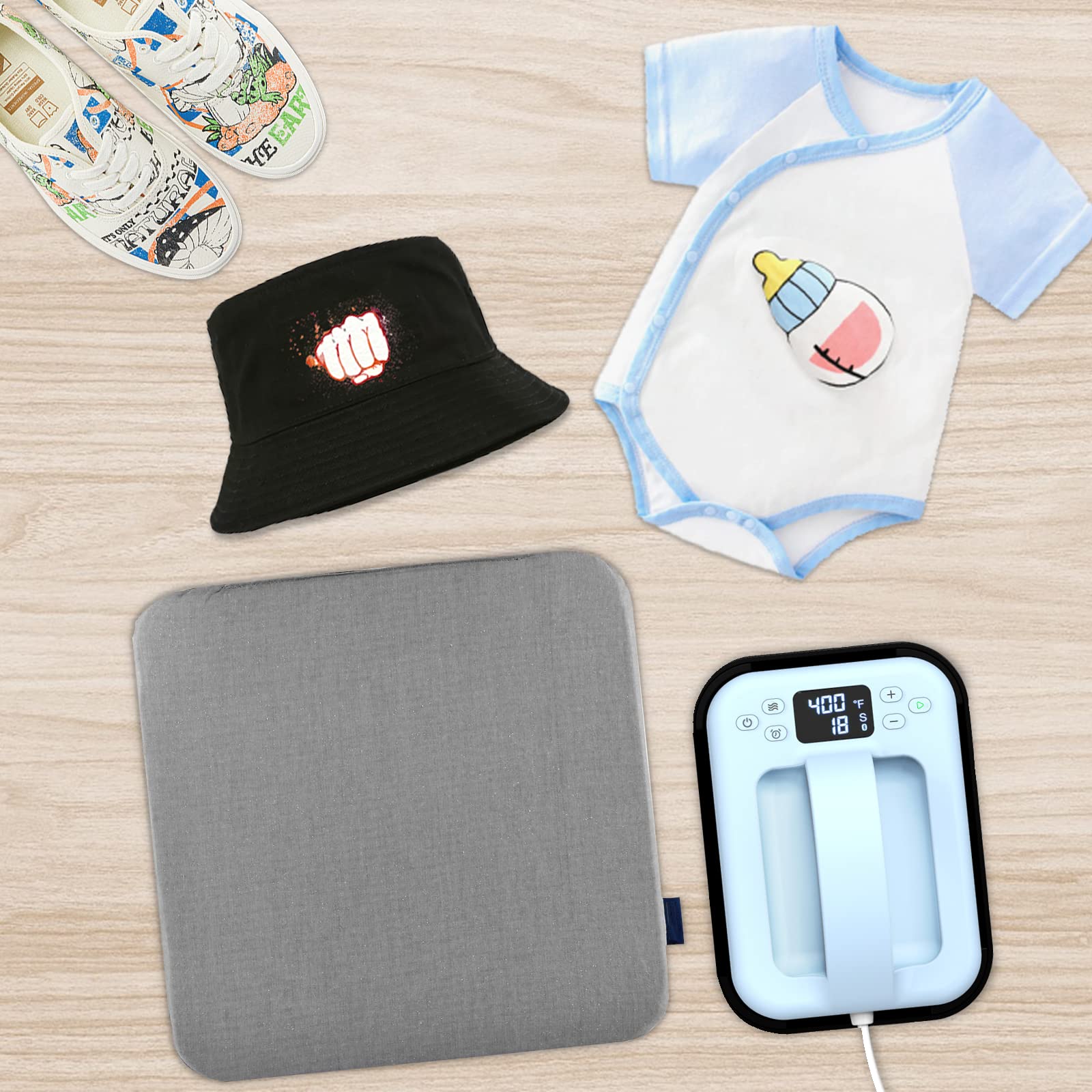 Premium Heat Transfer Paper for Light T-Shirts - 10 Sheets (8.5x11