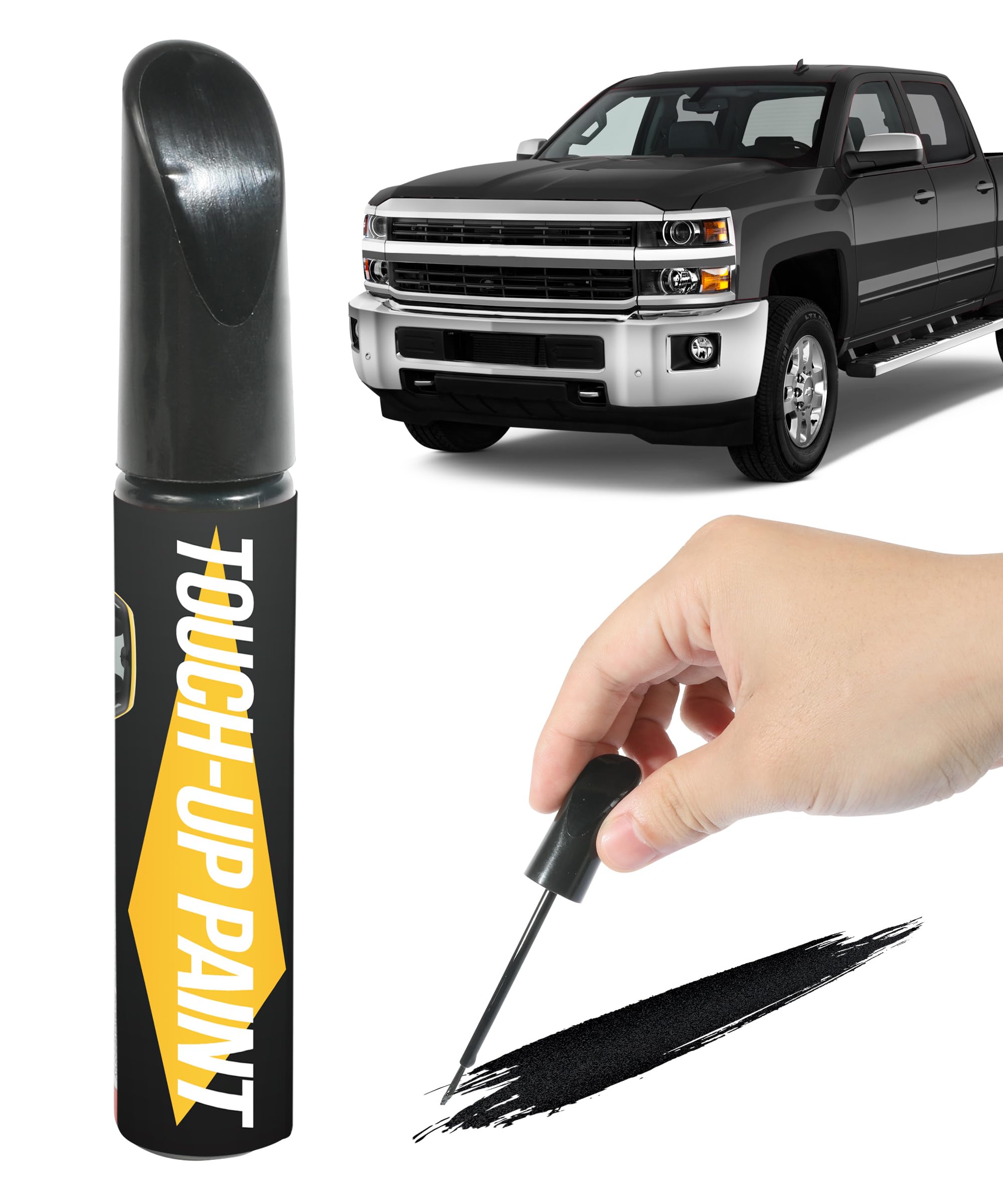 Car Paint Scratch Repair Kit - Auto Touch Up Paint Pen for Cars, Vehicle Scratch & Chip Repair - Perfect for Black Car Paint - Ideal for DIY Car Maintenance & Quick Scratch Fixes at Home