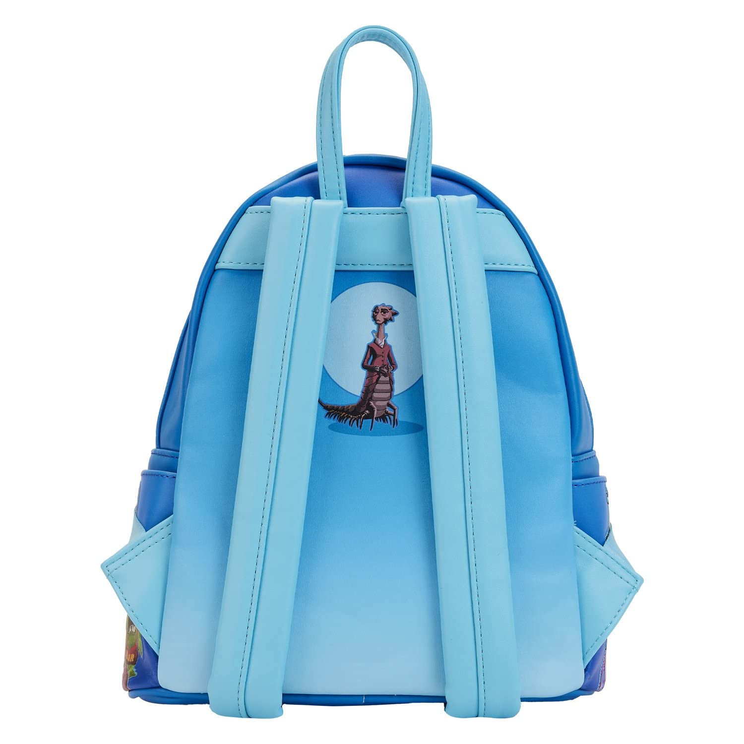 Loungefly Monsters University Scare Games Scene Mini Backpack - Disney Pixar Official Licensed Collectible for College Students & Fans - Perfect for School, Travel, and Comic Con Events