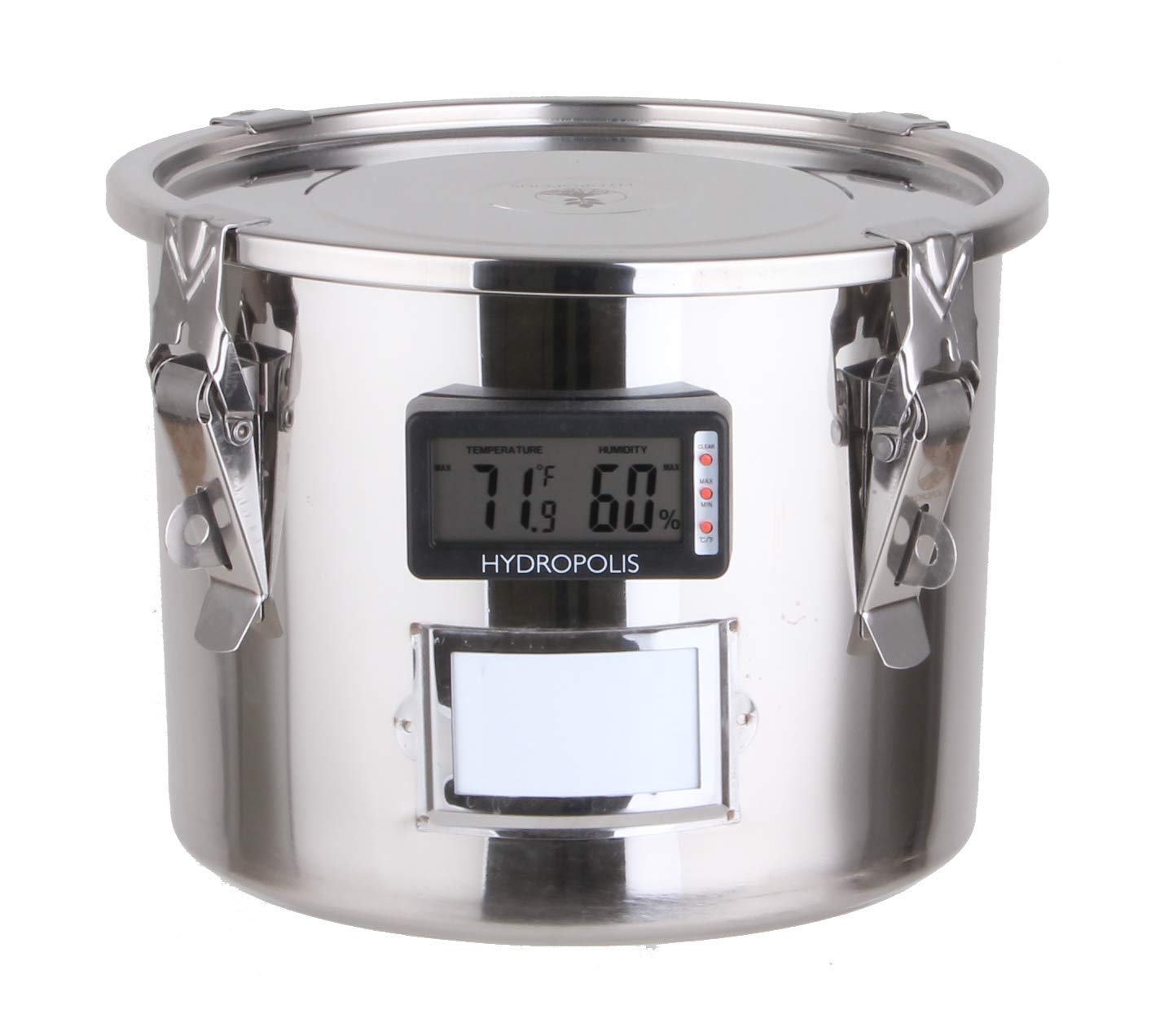 5.5L Stainless Steel Cooking Pot with Lid - Durable & Non-Stick for Home Kitchen, Camping, Boiling Pasta & Soup Making