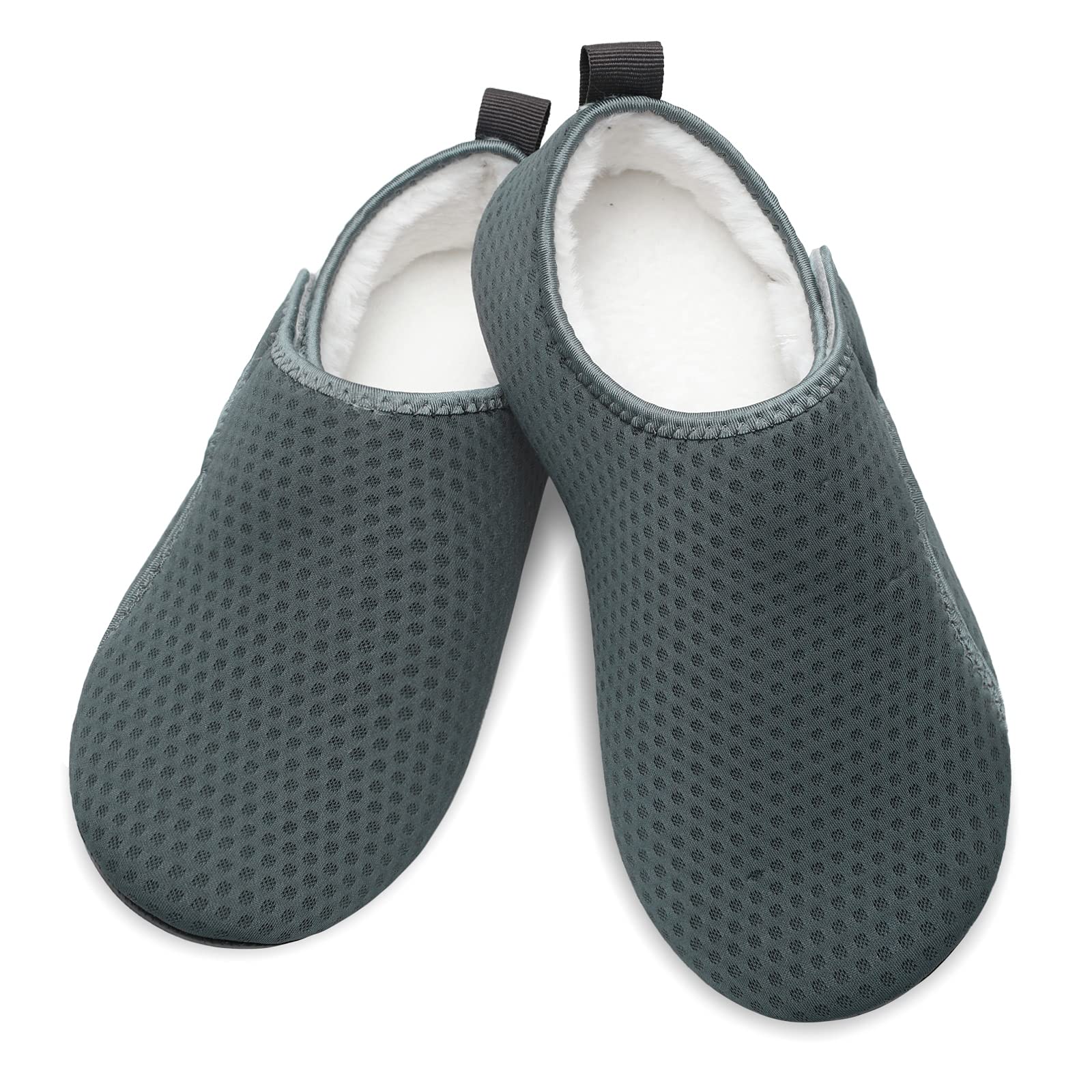 L-RUN Anti-Slip House Slippers for Women & Men - Indoor/Outdoor Warm Home Shoes for Comfort